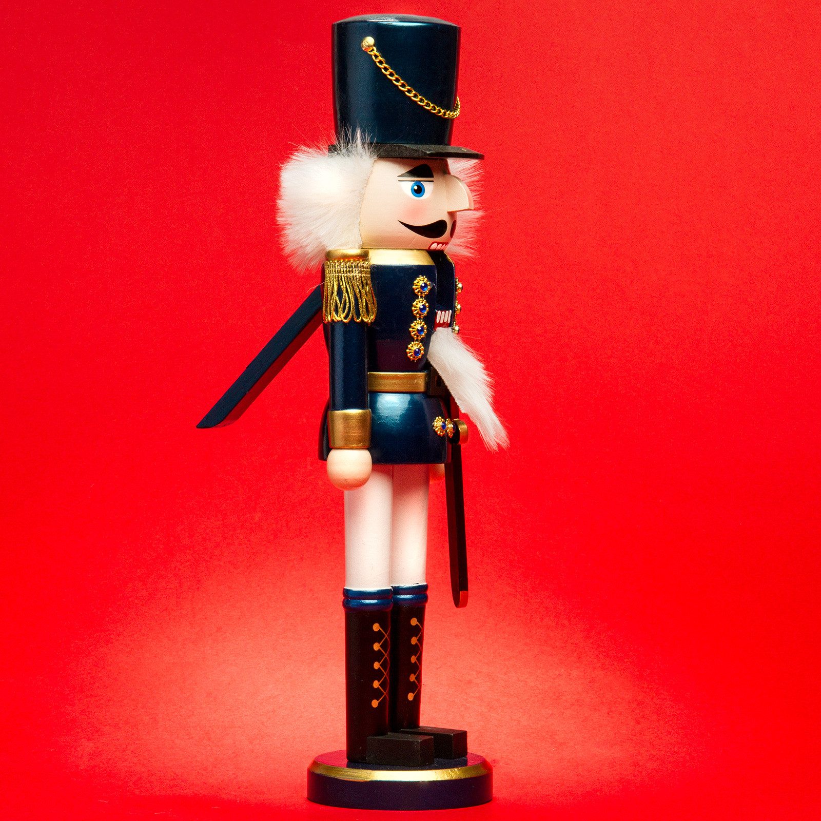SIKORA Weihnachtsfigur NK-I Deko Nussknacker Figur aus Holz verschiedene Motive 3 Größen – Bild 3 von 5