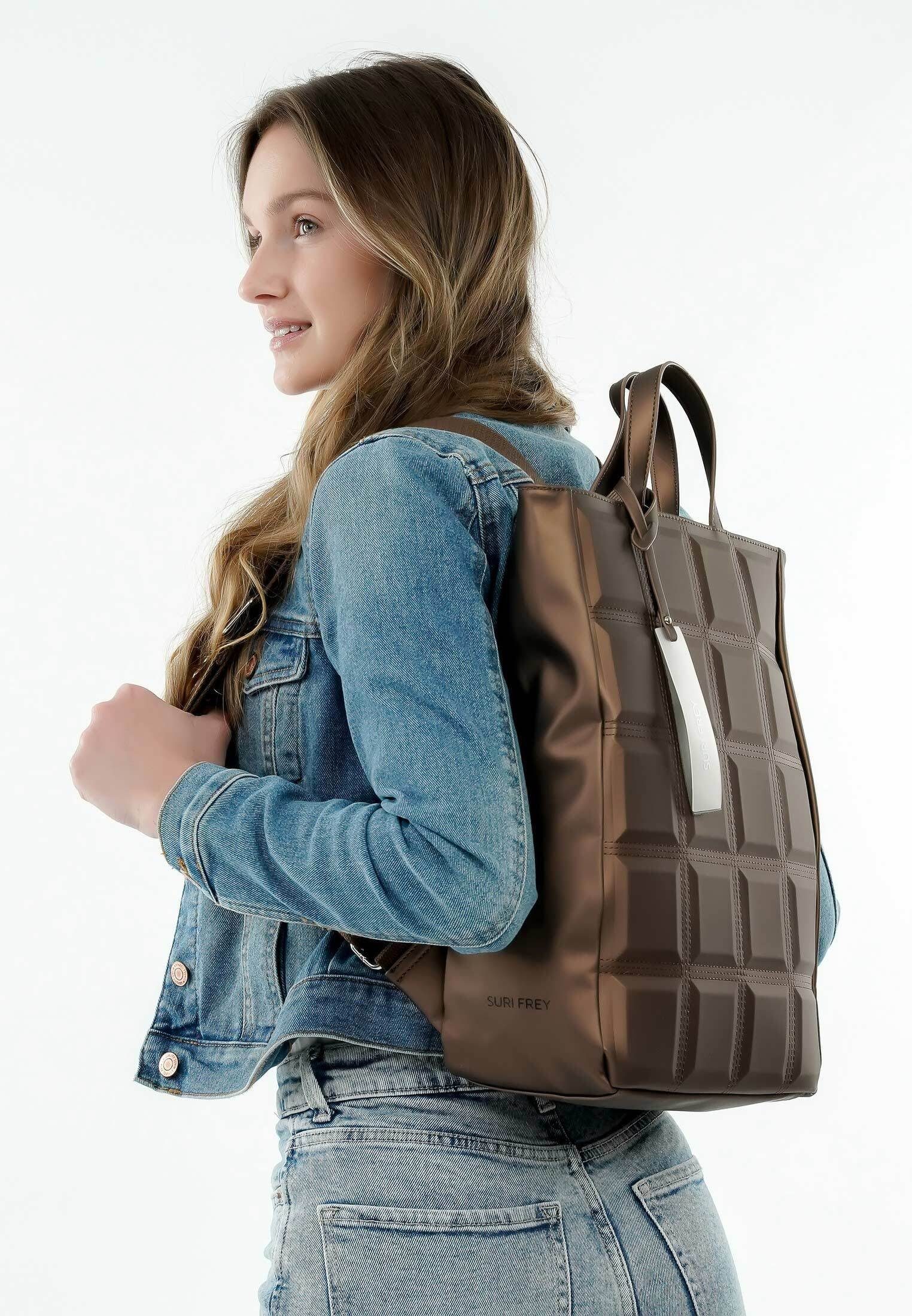 SURI FREY Für 220 SFY Bobby, bronze Cityrucksack Damen