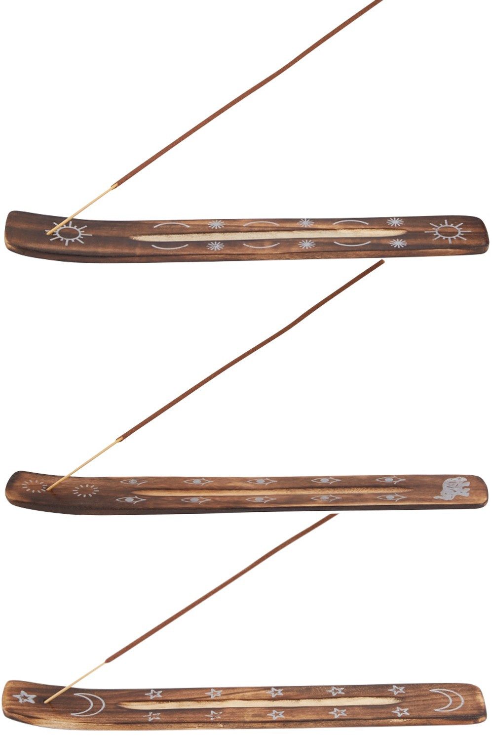 Marrakesch Orient & Mediterran Interior Räucherstäbchen-Halter 3er Set Räucherstäbchen Halter Gagik, (3 St), Handarbeit