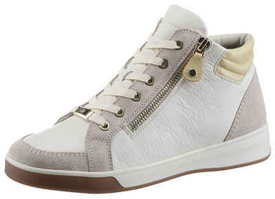 Ara ROM Сапоги на шнуровке, Keilabsatz, High Top-Sneaker, Freizeitschuh mit Reißverschluss