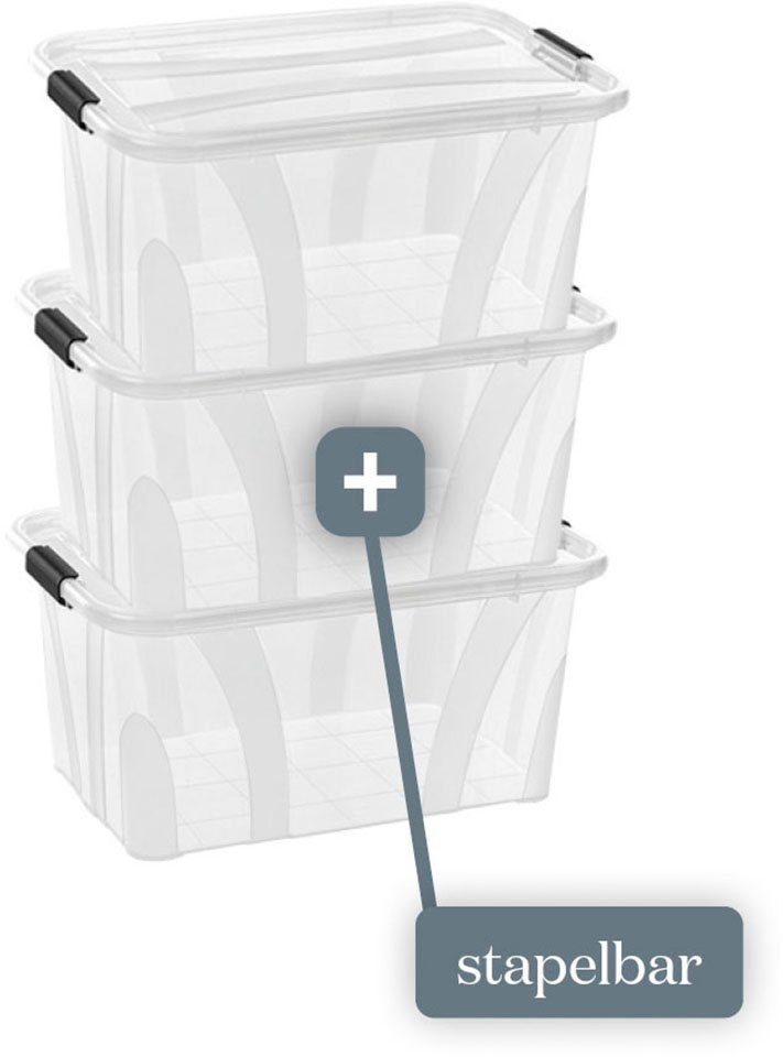 Siena Home Aufbewahrungsbox Anzio (1 St), Kunststoff, 100% recyclebar – Bild 4 von 5