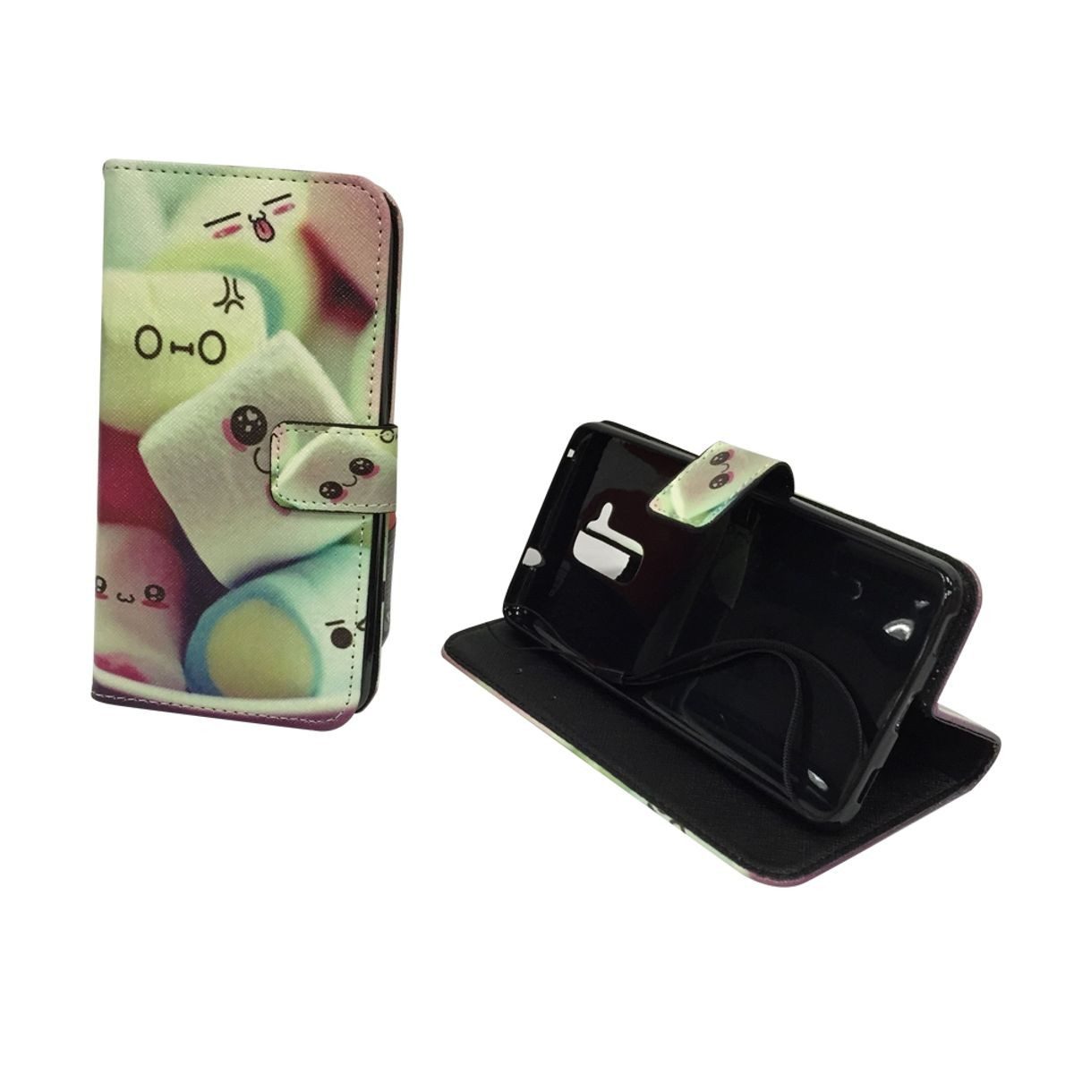 König Design Handyhülle Huawei Honor 5c, Huawei Honor 5c Handyhülle Bookcover Mehrfarbig