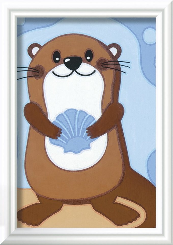 Thumbnail - Ravensburger Verlag GmbH Malen nach Zahlen Ravensburger Malen nach Zahlen Classic Serie F Fröhlicher Otter 20291