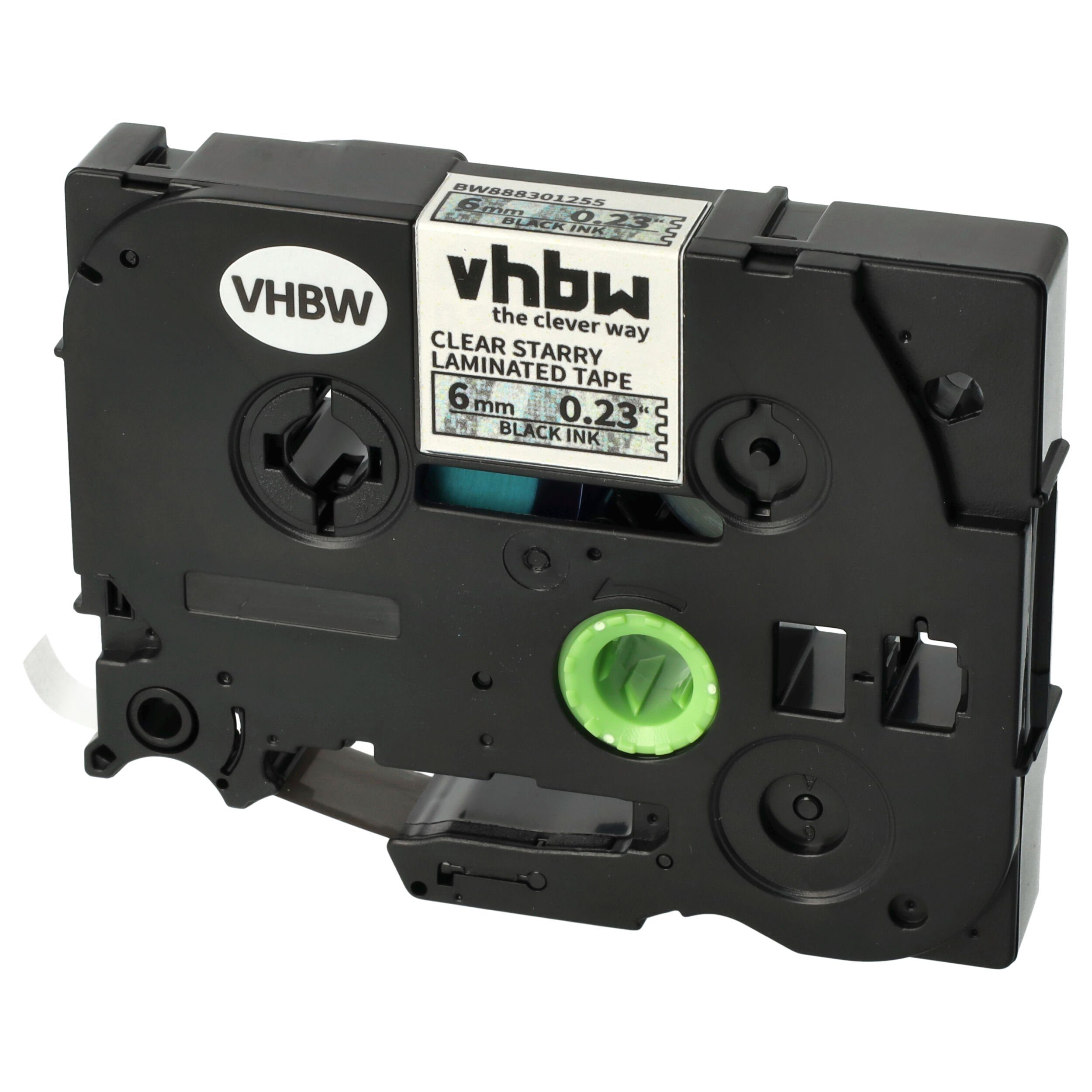 vhbw Beschriftungsband passend für Brother PT D600, D600VP, D450, D450VP, E100, E100VP