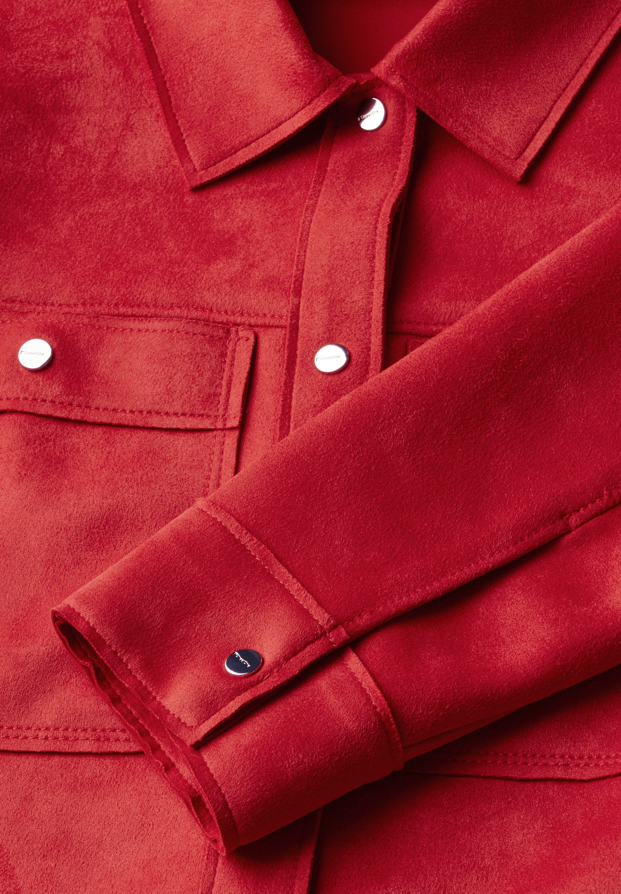 STREET ONE Jackenblazer Velours-Jacke günstig online kaufen