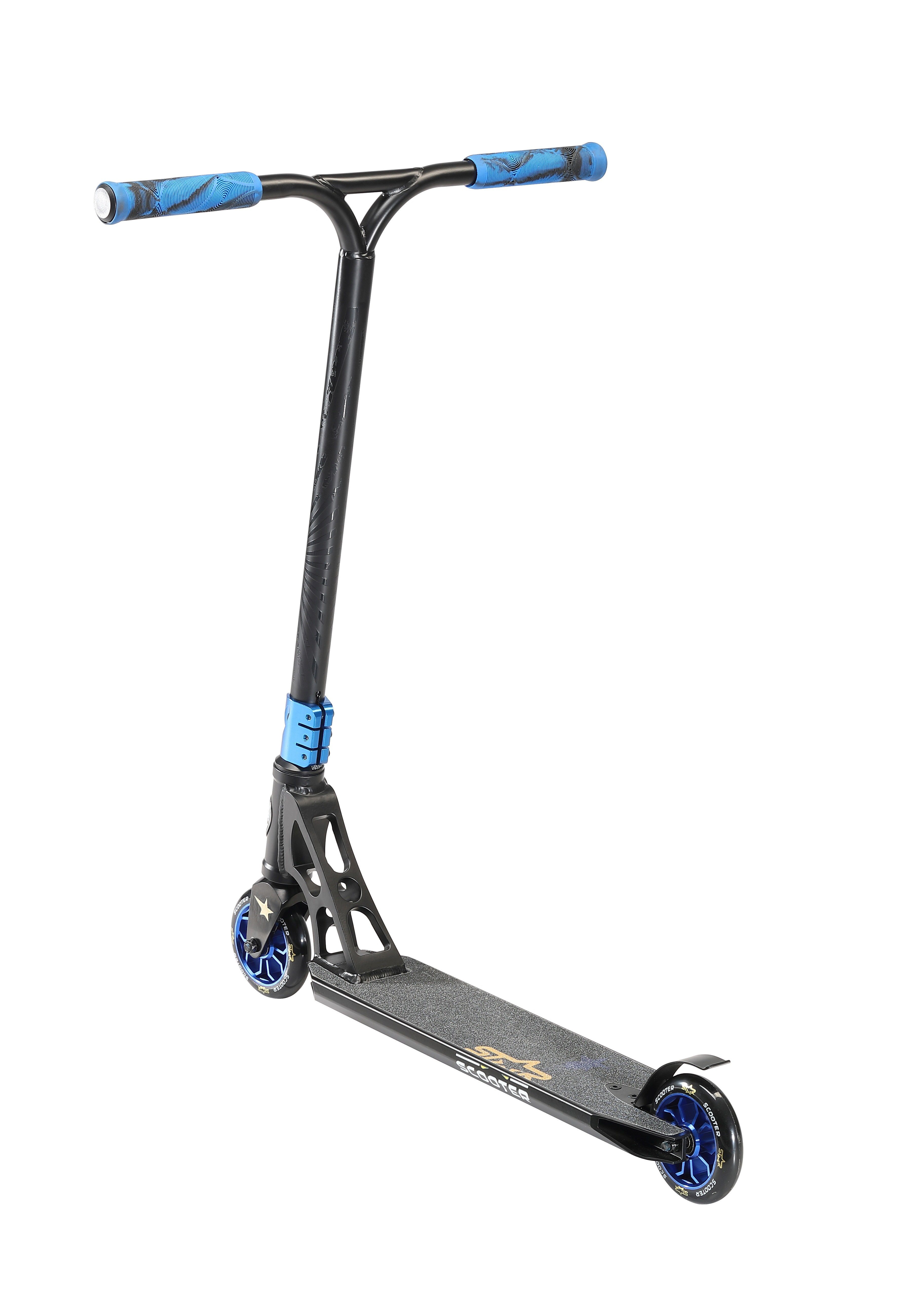 Star-Scooter Stuntscooter Professional, 110 mm, ab 8 Jahre, ab 138 cm, HIC, Jungen, Mädchen, 86A, Aluminium, ABEC-9