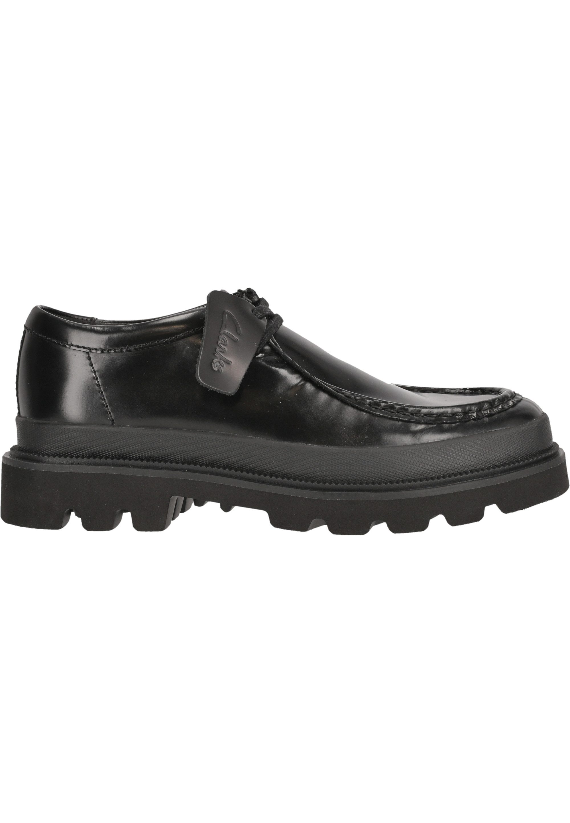 Clarks Badell Seam Schnürschuh mit extra leichter Chunky-Sohle