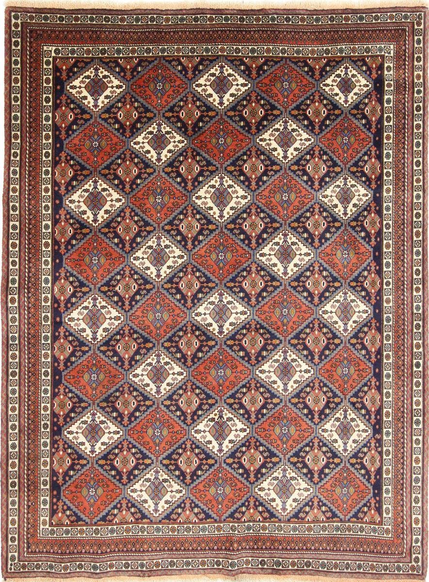 Orientteppich Afshar 177x246 Handgeknüpfter Orientteppich / Perserteppich, Nain Trading, rechteckig, Höhe: 10 mm