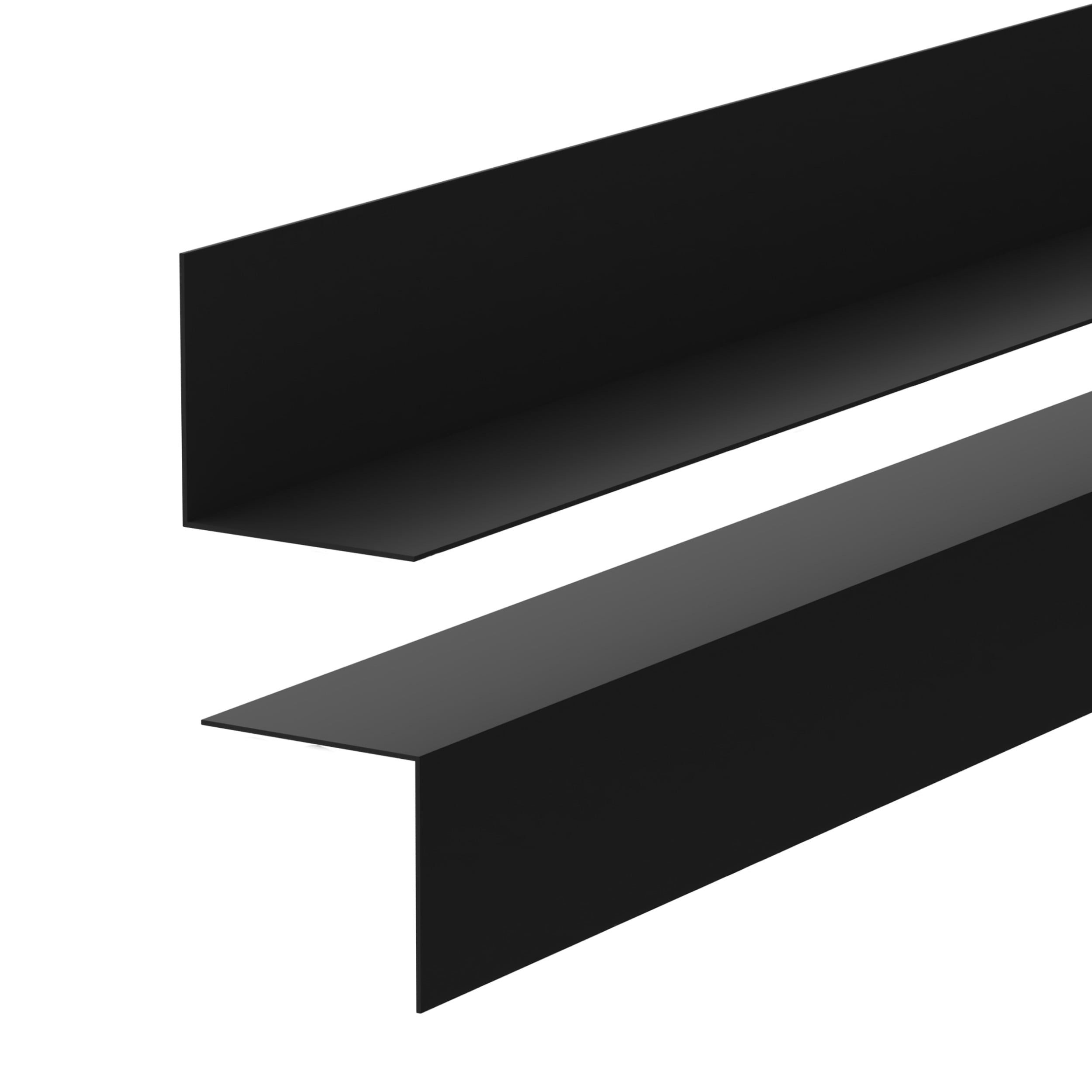 Quest Sockelleiste Hart-PVC 20 x 10 mm, L: 200,00 cm, H: 2,00 cm, Packung, 1-St., 20x10 mm, wasserfest, UV-beständig