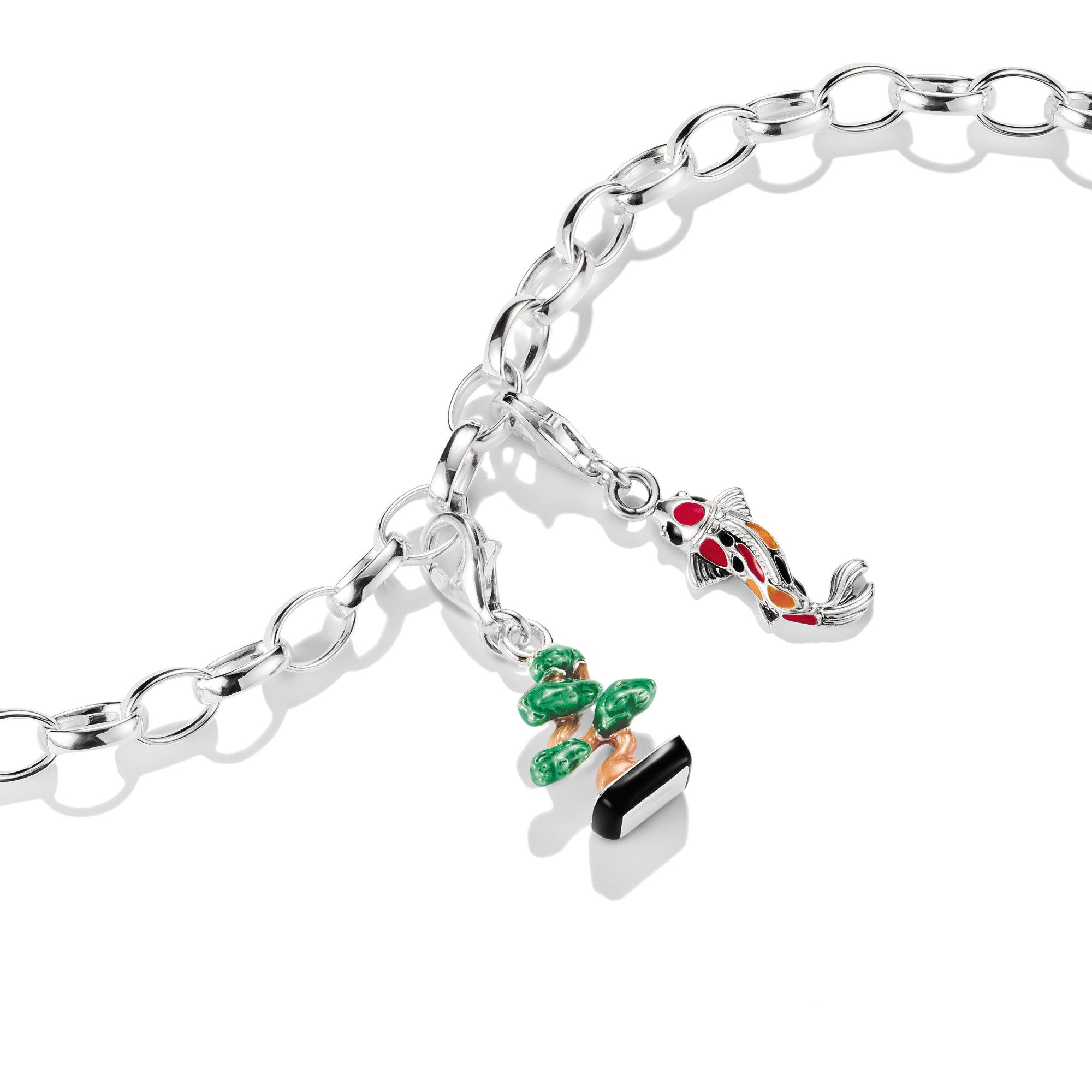 THOMAS SABO Charm-Einhänger Charm Bonsai - Original, Emaille