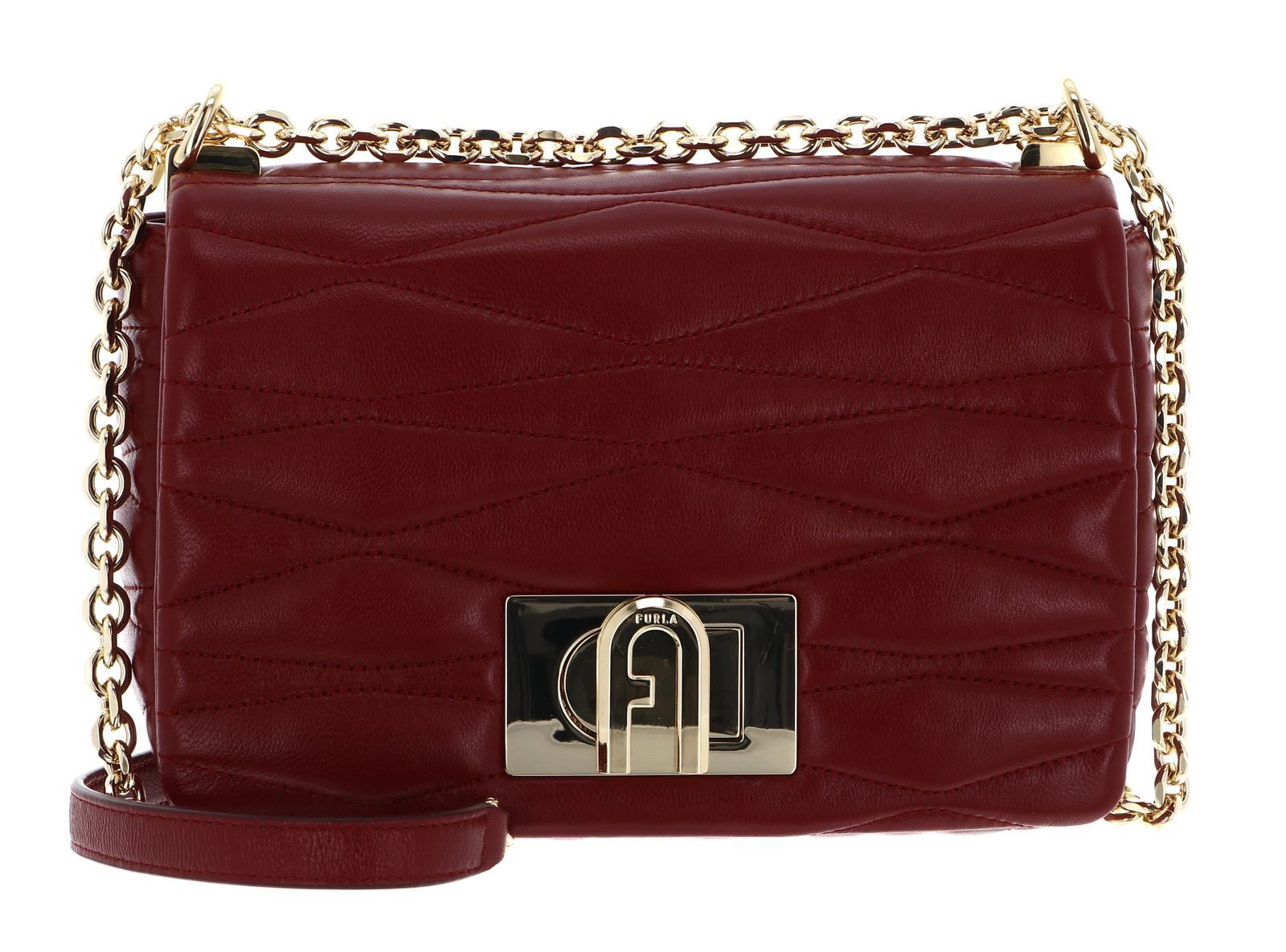 Furla Umhängetasche Mini Crossbody Bag 22, aus echtem Kalbsleder