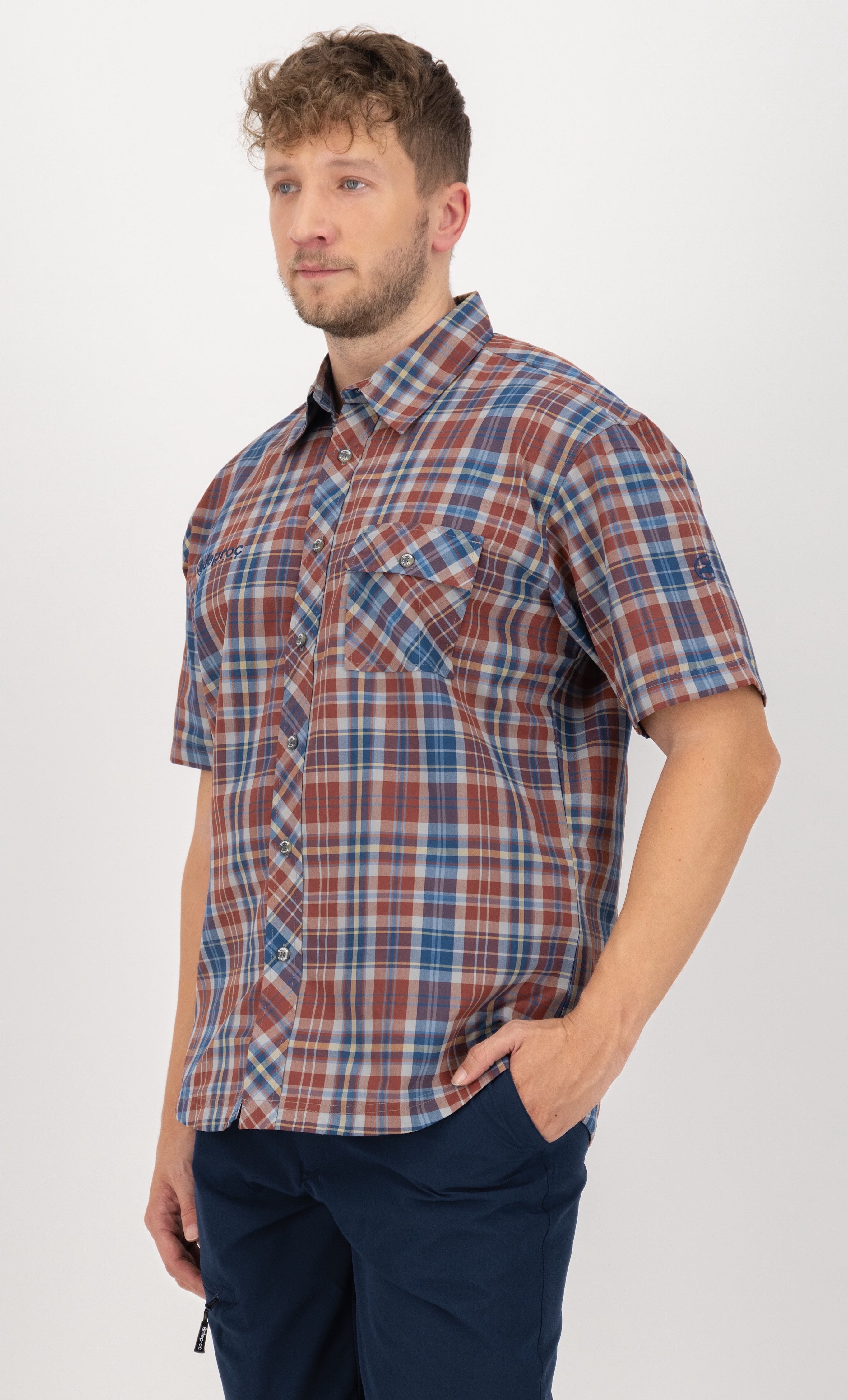 DEPROC Active Outdoorhemd COPPER II NEW Men auch in Großen Größen erhältlich