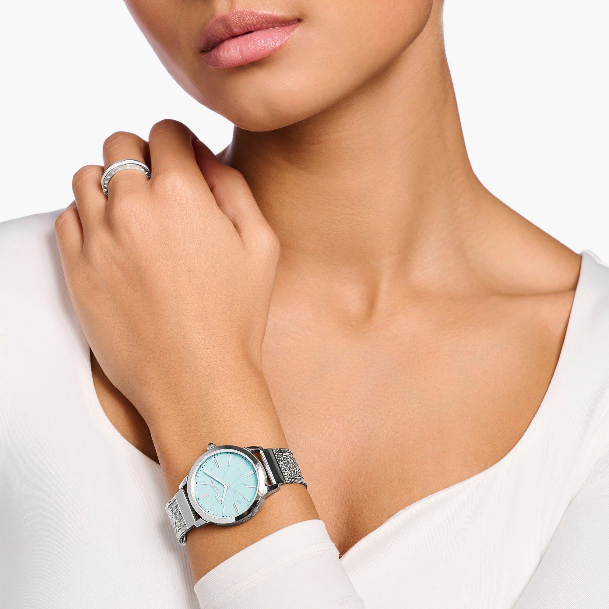 THOMAS SABO Quarzuhr ARIZONA SPIRIT WA0343-201-215-33 MM, Armbanduhr, Damen günstig online kaufen