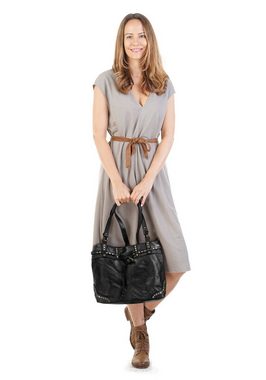 Samantha Look Shopper, echt Leder, Made in Italy