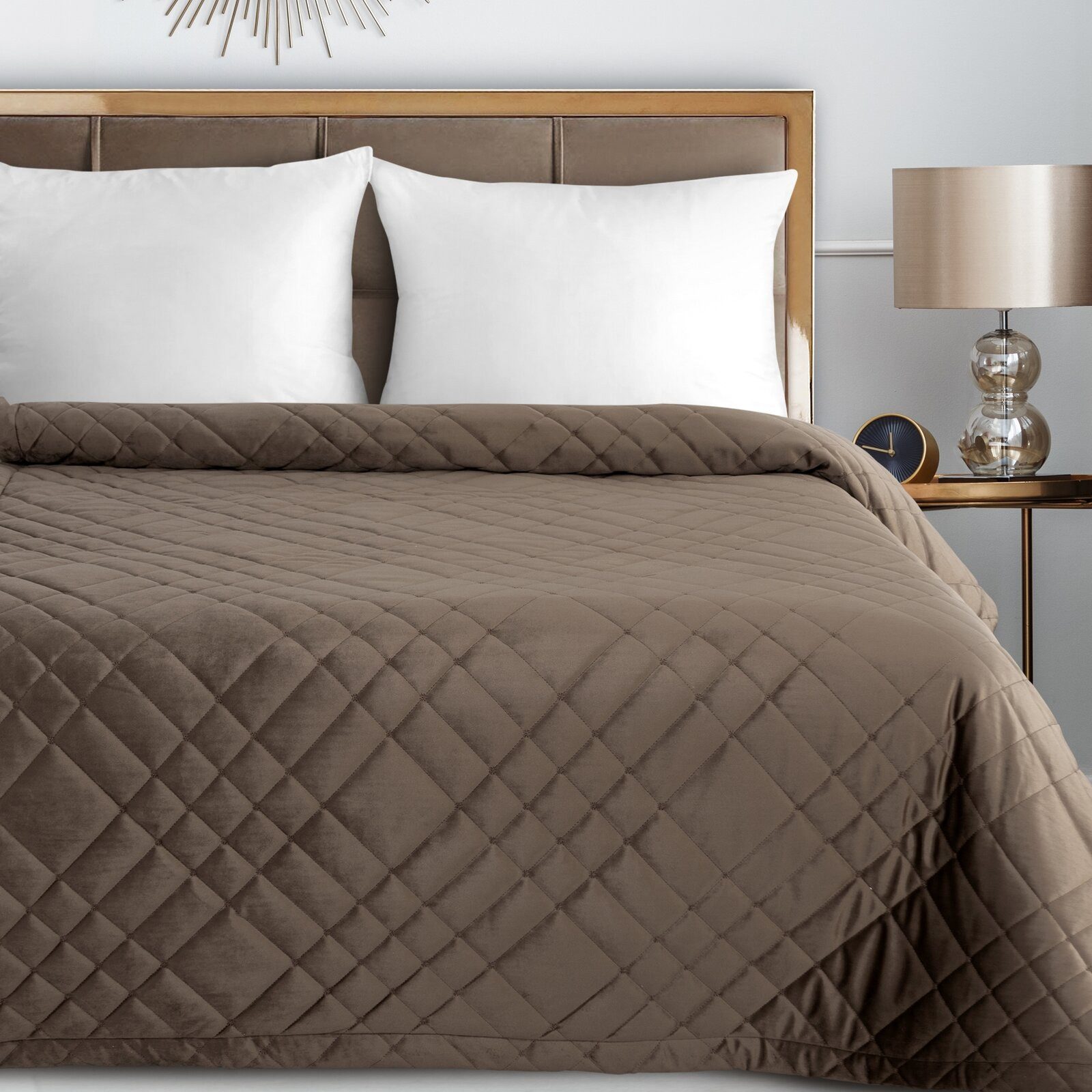 Eurofirany Tagesdecke RIA, Elegante Tagesdecke Velvet günstig online kaufen