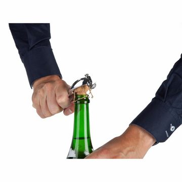 VACUVIN Flaschenöffner Champagnerflaschenzange, entfernt Folie, Ring und Korken