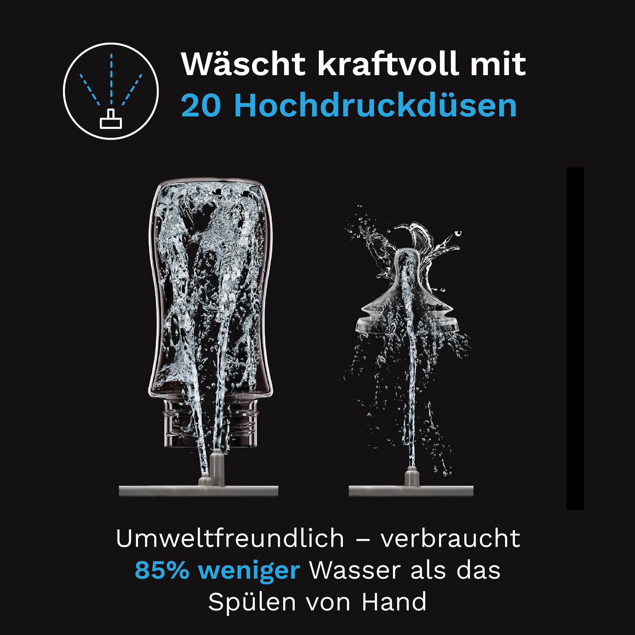 Baby Brezza Dampfsterilisator Flaschenspüler und Sterilisator mit HEPA-Filter und Trocknung, Spült, trocknet & sterilisiert Flaschen und Zubehör vollautomatisch
