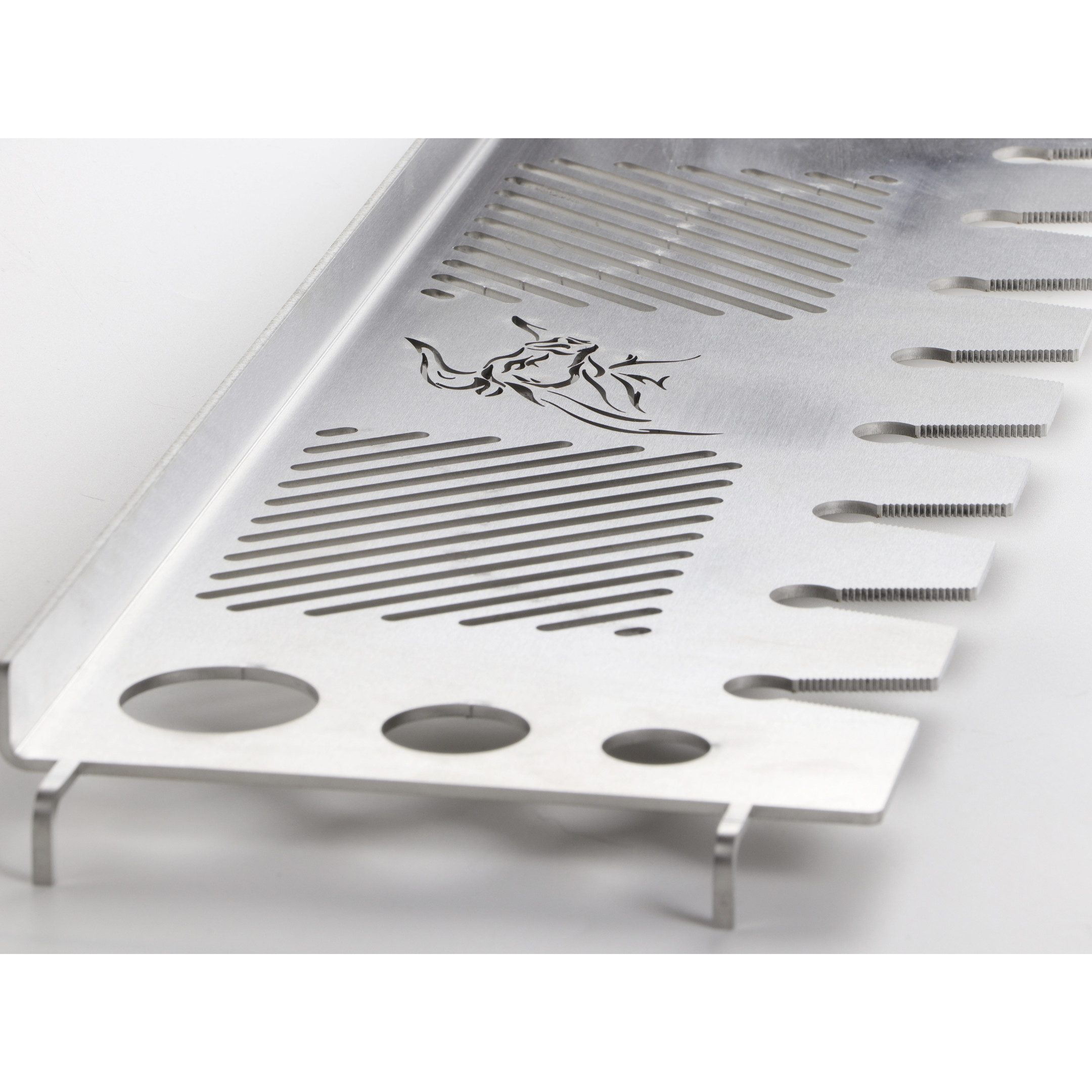 Kette´s Grillzubehör Warmhalte-Grillrost Edelstahl Warmhalterost Multi kompatibel mit Gasgrill Rösle, Hitzebetändig