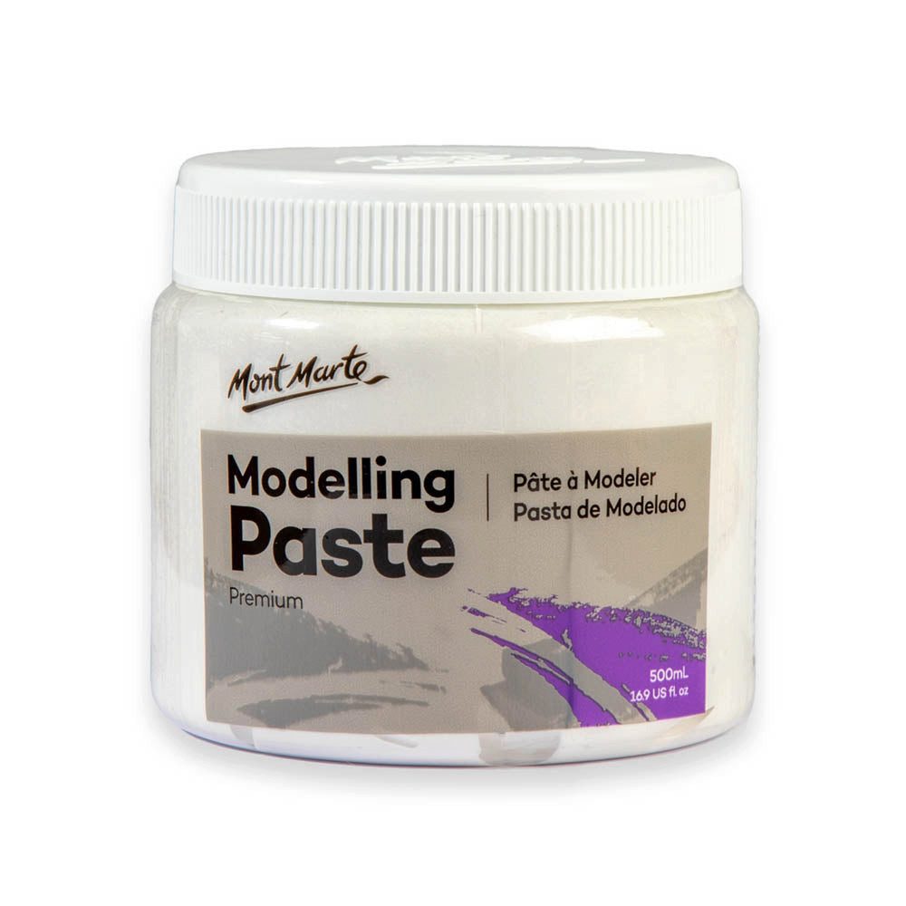 Malpaste - PREMIUM Modellierpaste, Strukturpaste 500ml - Acrylic Medium