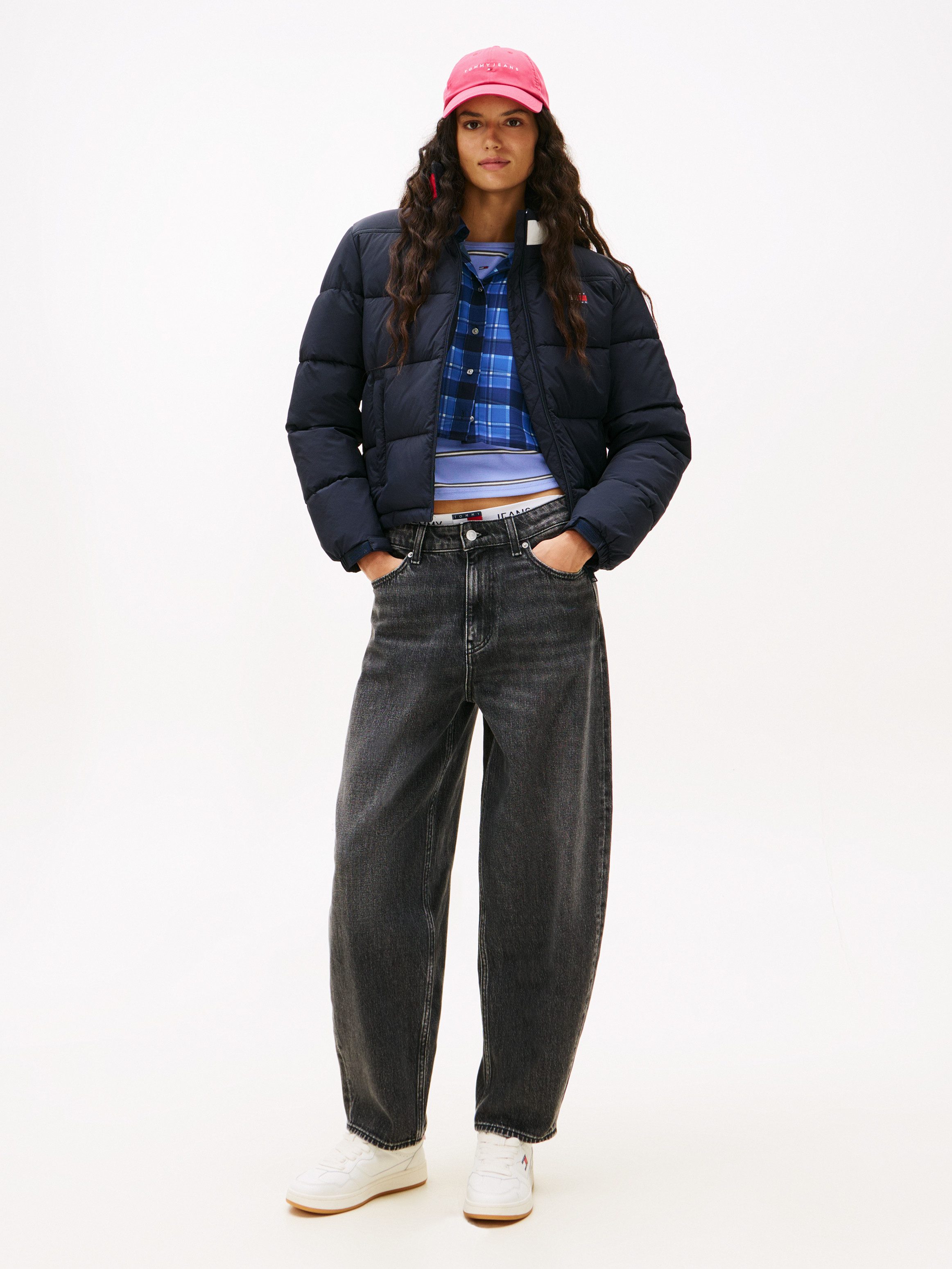 Tommy Jeans Steppjacke TJW ESS PUFFER FLAG JACKET EXT