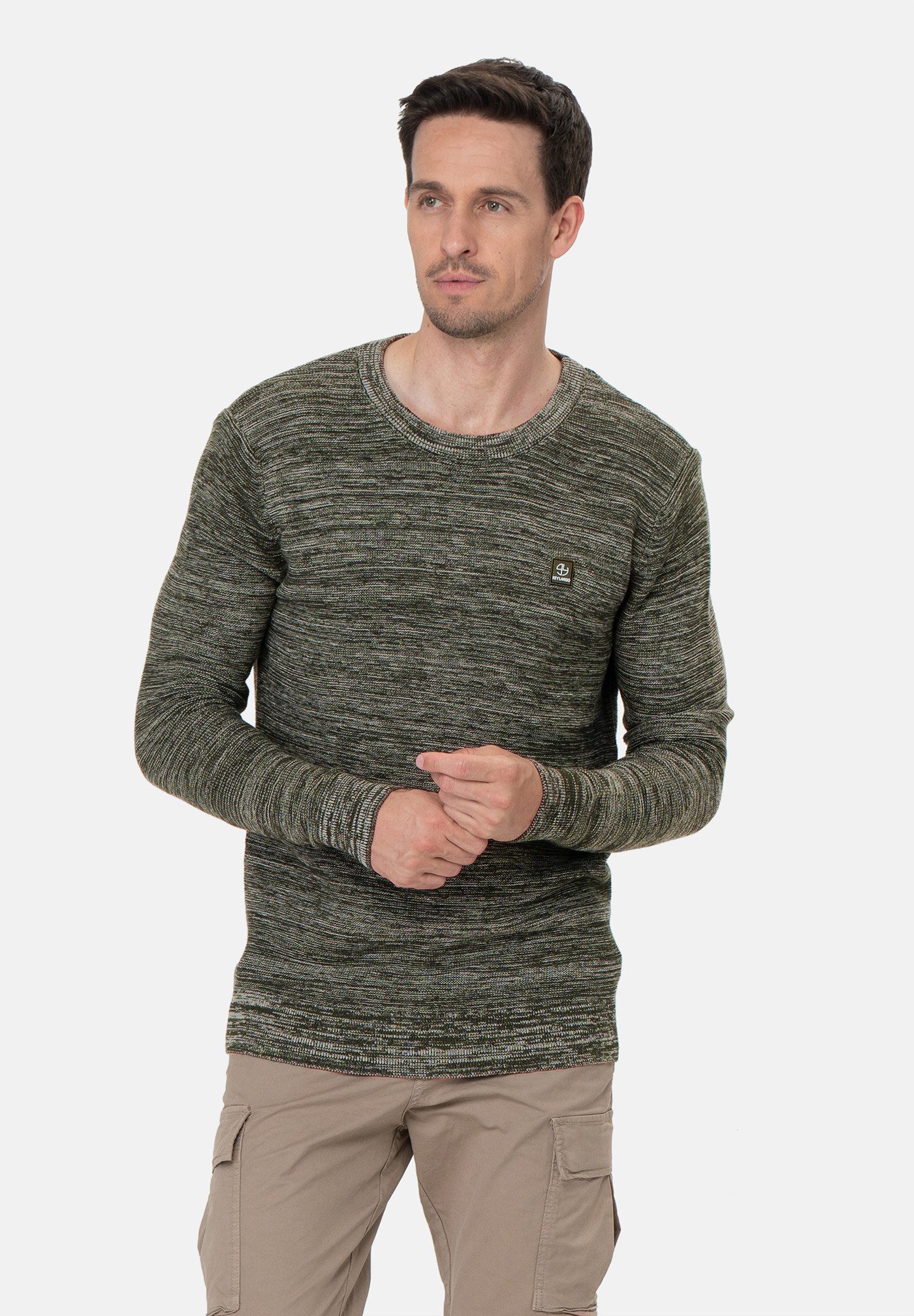 Key Largo Rundhalspullover MST KLCALGARY round günstig online kaufen