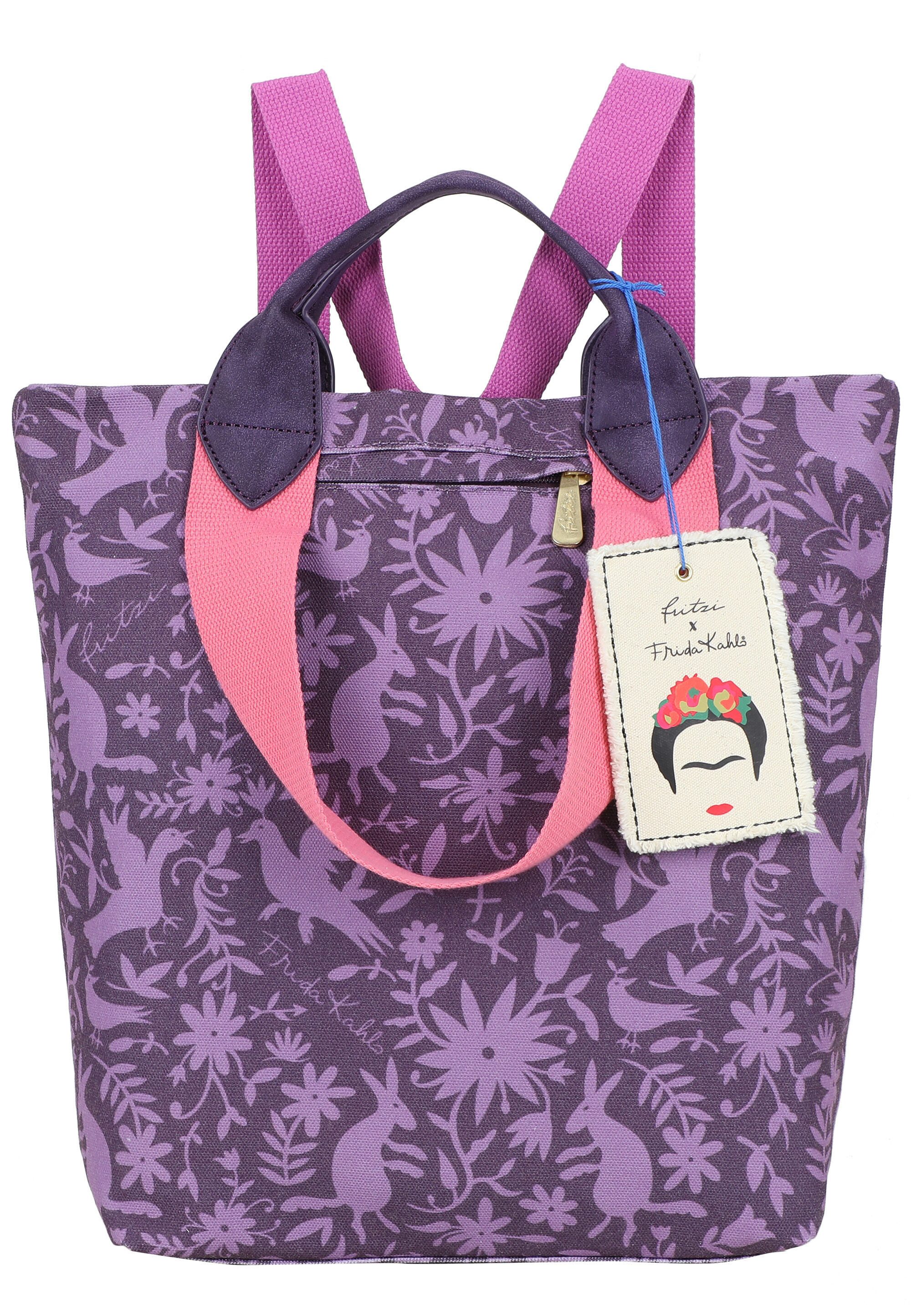 Fritzi aus Preußen Skirucksack Fritzi x Frida Kahlo (1-tlg), mit All-Over-Print