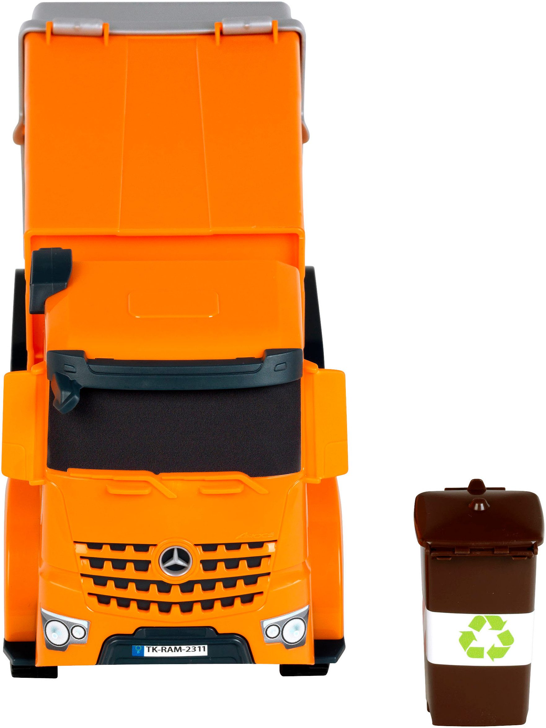 Klein Spielzeug-Müllwagen Mercedes-Benz AROCS günstig online kaufen
