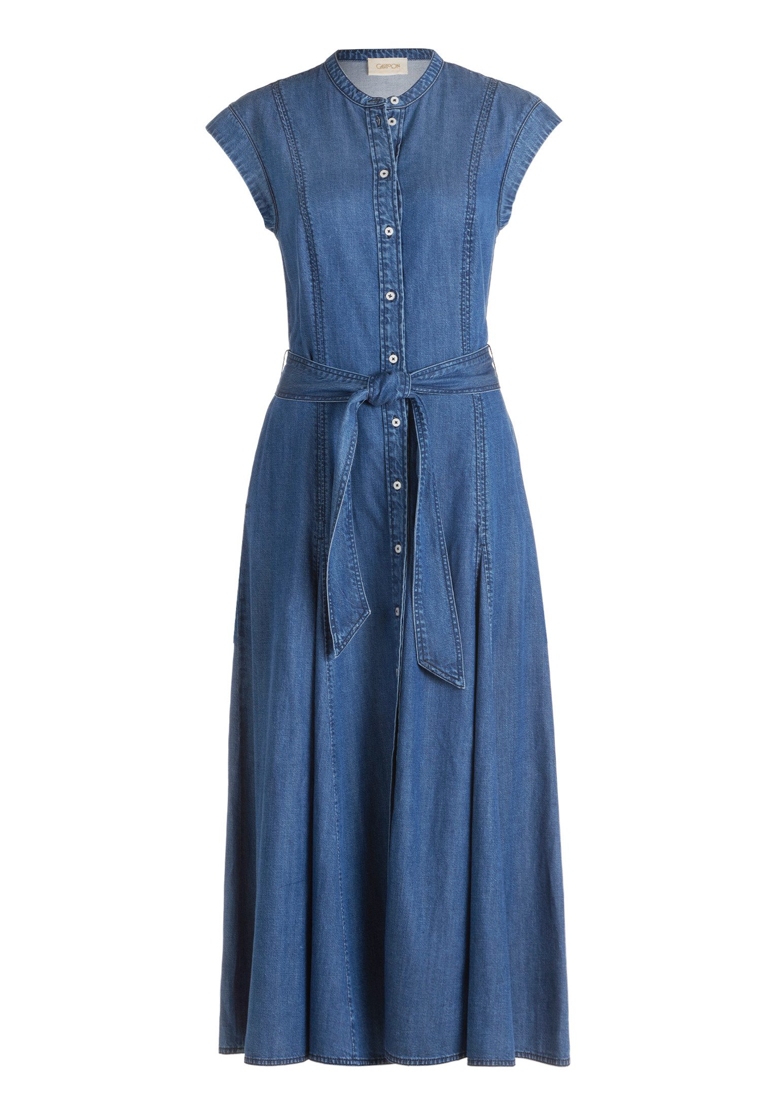 Jeanskleid Damen mit Eingrifftaschen