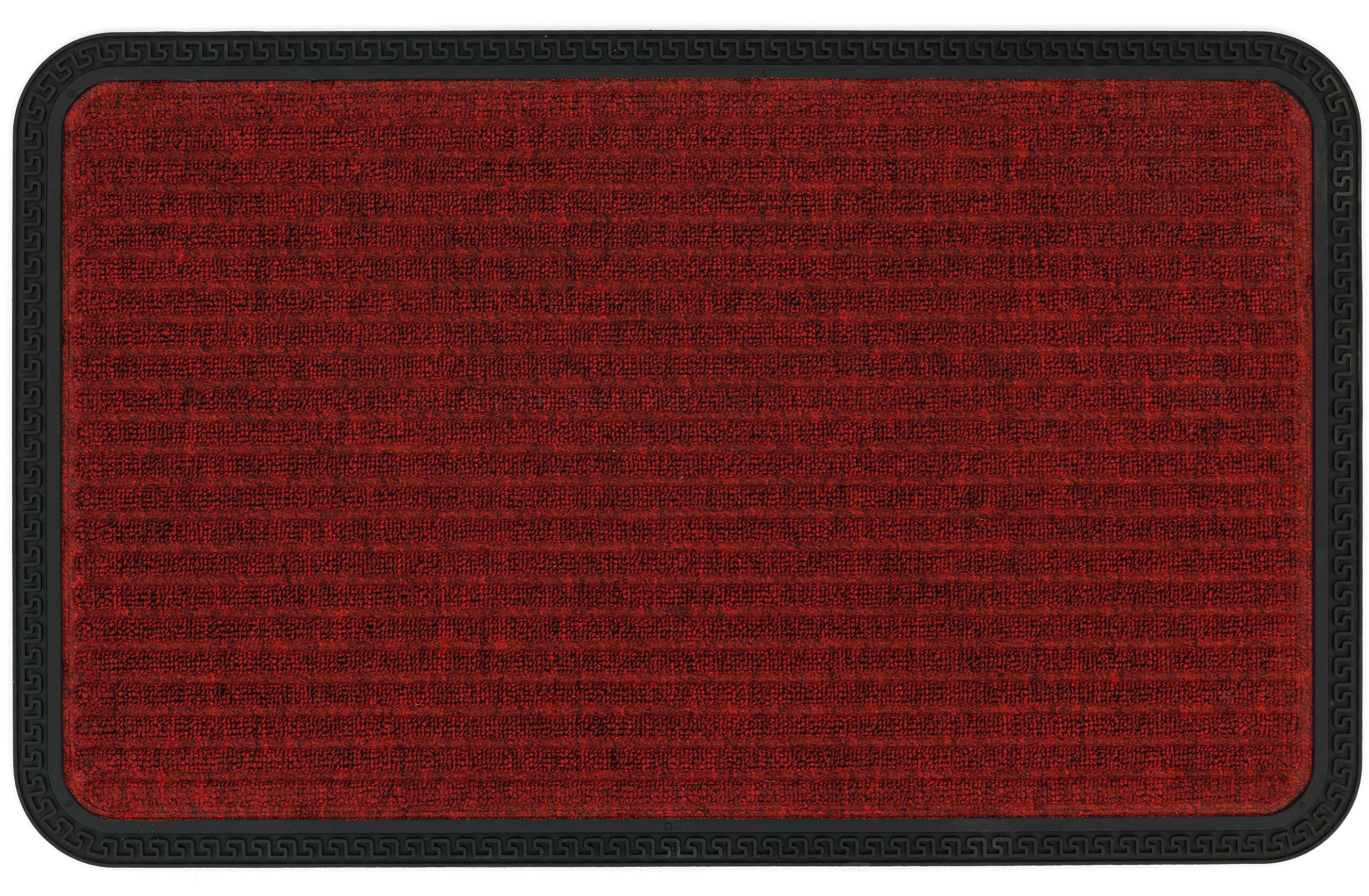 Astra Fußmatte Border Star ca. 50 cm x 80 cm Rot günstig online kaufen