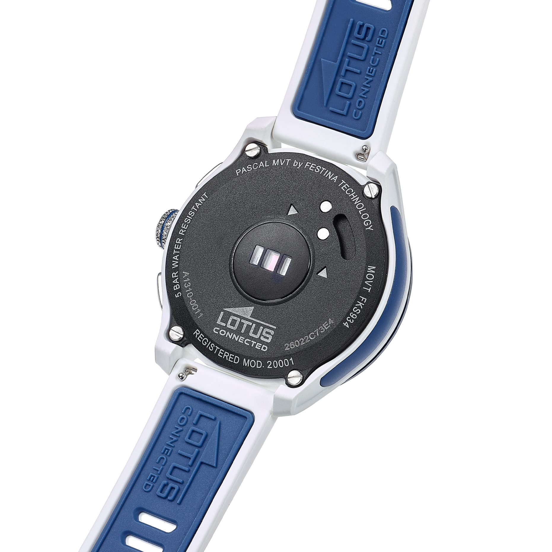 Lotus Connected Full D Smartwatch, Armbanduhr, Herrenuhr, Bluetooth, Kamera-Fernbedienung, Schrittzähler