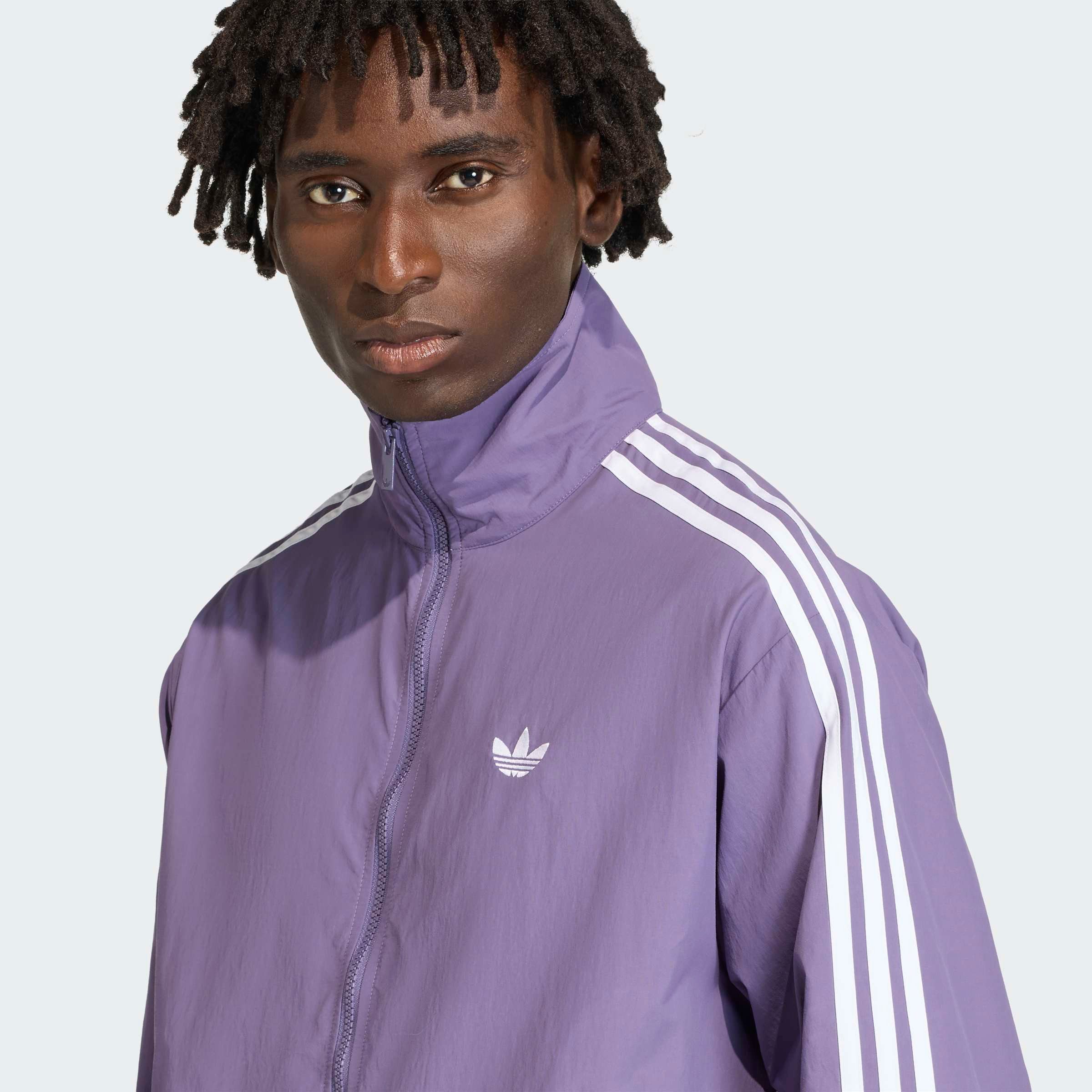 adidas Originals Trainingsjacke FIREBIRD WOVEN TRACK für Erwachsene, mit Reißverschluss, aus Kunstfaser