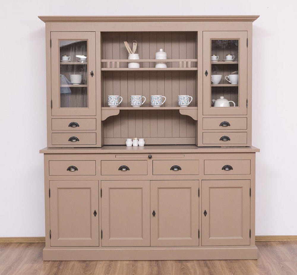Massivholzmoebel-Becker Buffet Breiter Buffetschrank aus Massivholz im Landhausstil