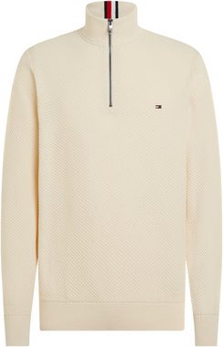 Tommy Hilfiger Troyer OVAL STRUCTURE ZIP MOCK