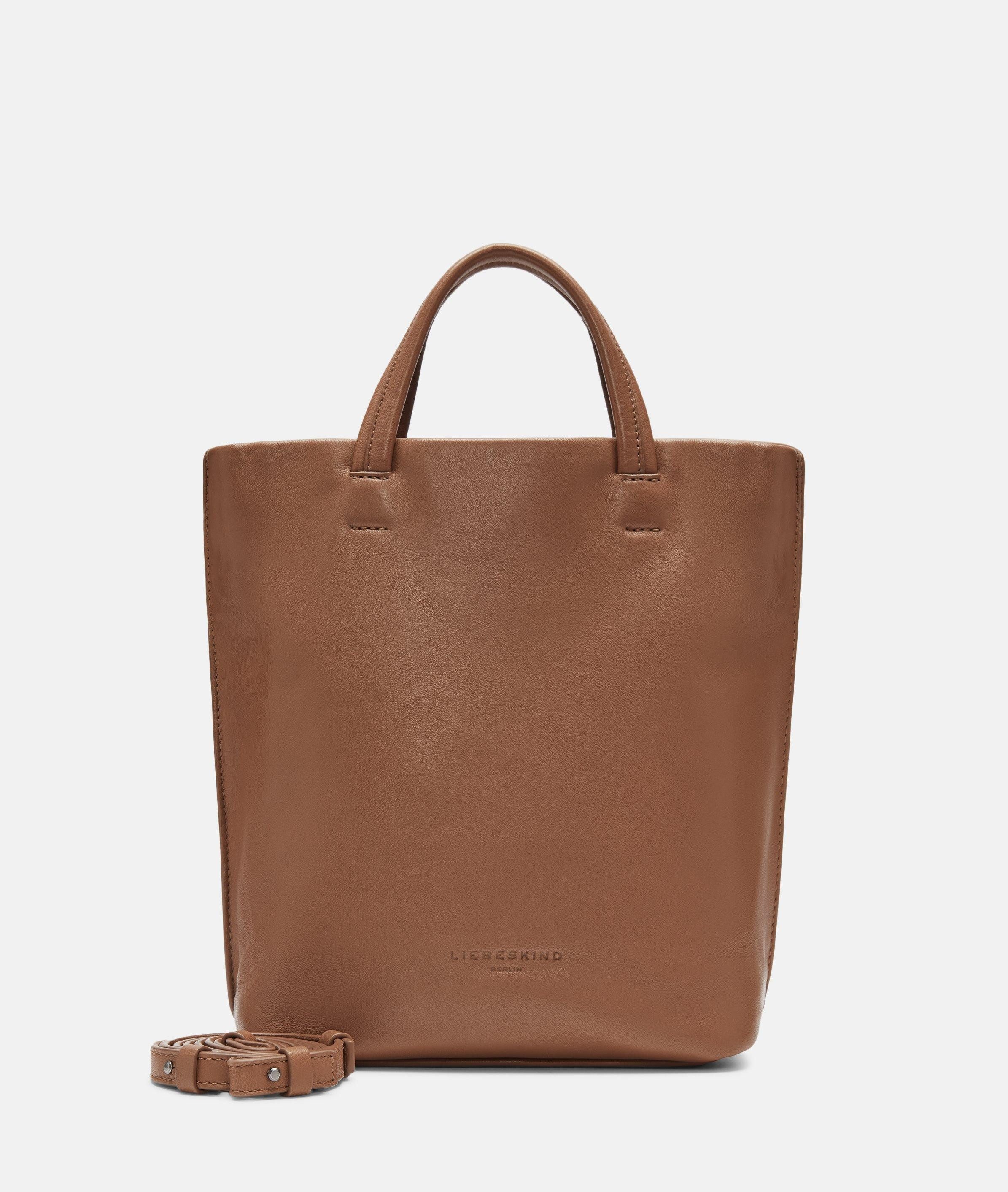 Henkeltasche Geräumige Tote-Bag aus Schafsleder