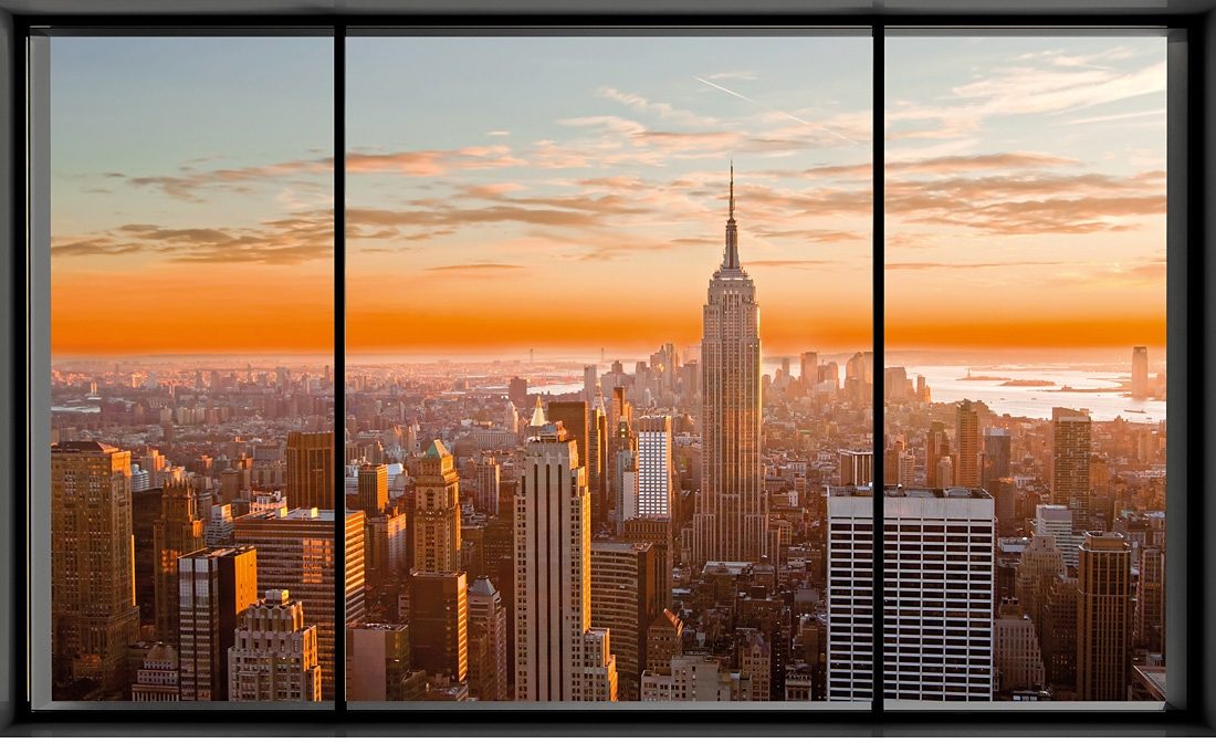 Home affaire Bild »New York - Fenster II«, Strand, 118/70 cm online