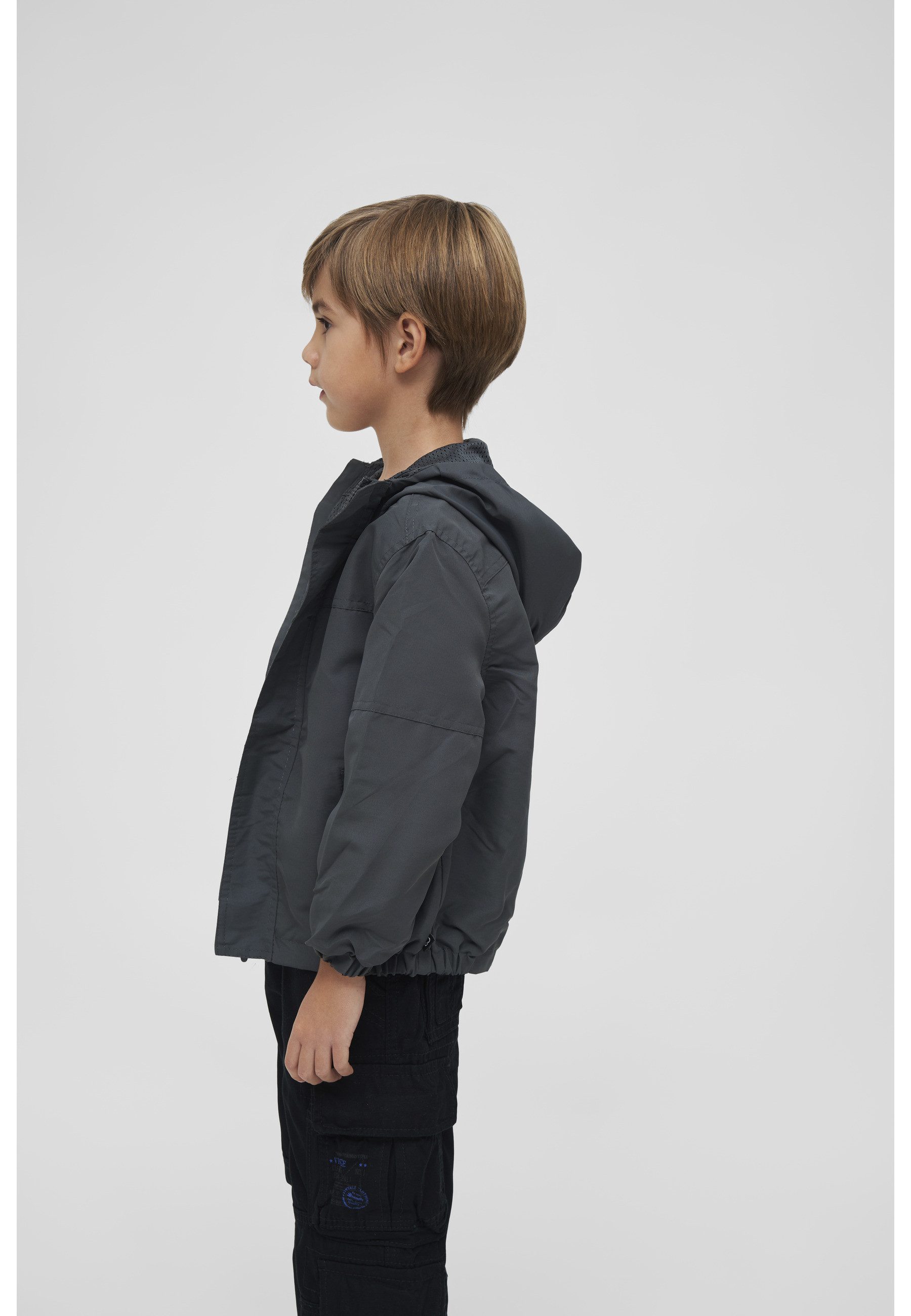 Brandit Allwetterjacke Brandit Herren Kids Summer Windbreaker Frontzip (1-St)