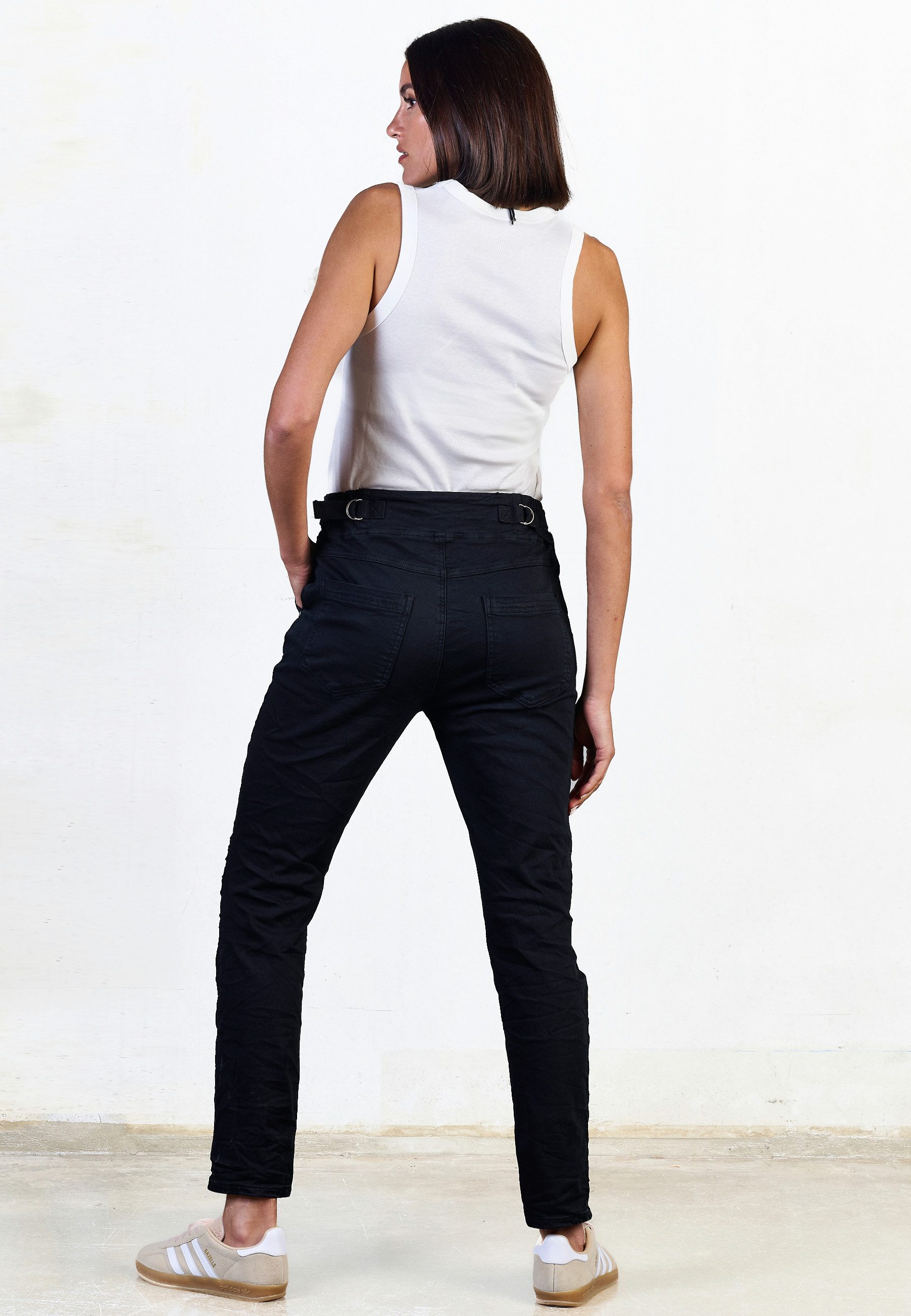 Andijamo-Fashion Schlupfhose URBAN CHILL JOGPANTS Elastikbund mit Tunnelzug
