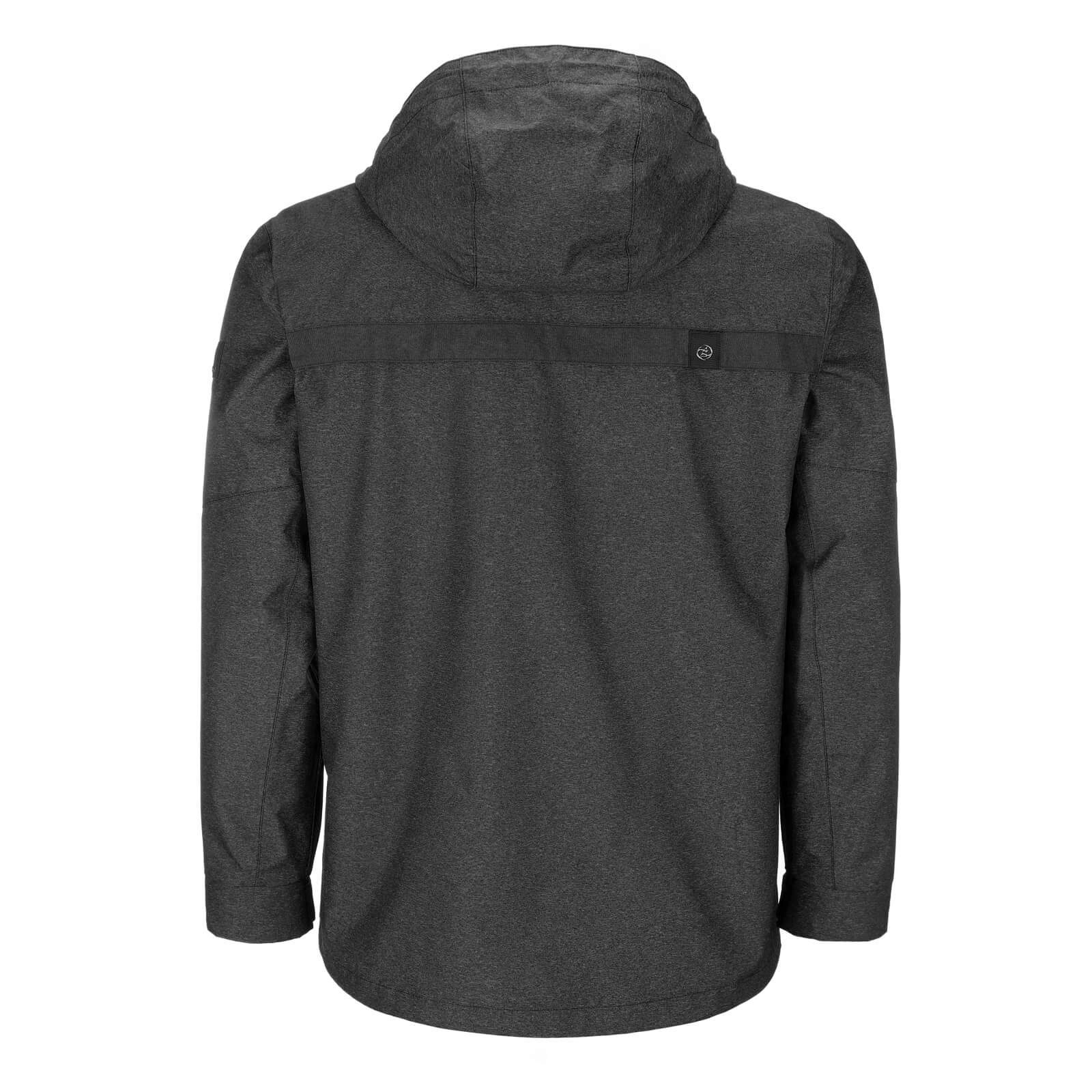 Dry Fashion Funktionsjacke Emden Herren Jacke Emden Meliert - Outdoor-Jacke Wasserdicht mit Innenfutter