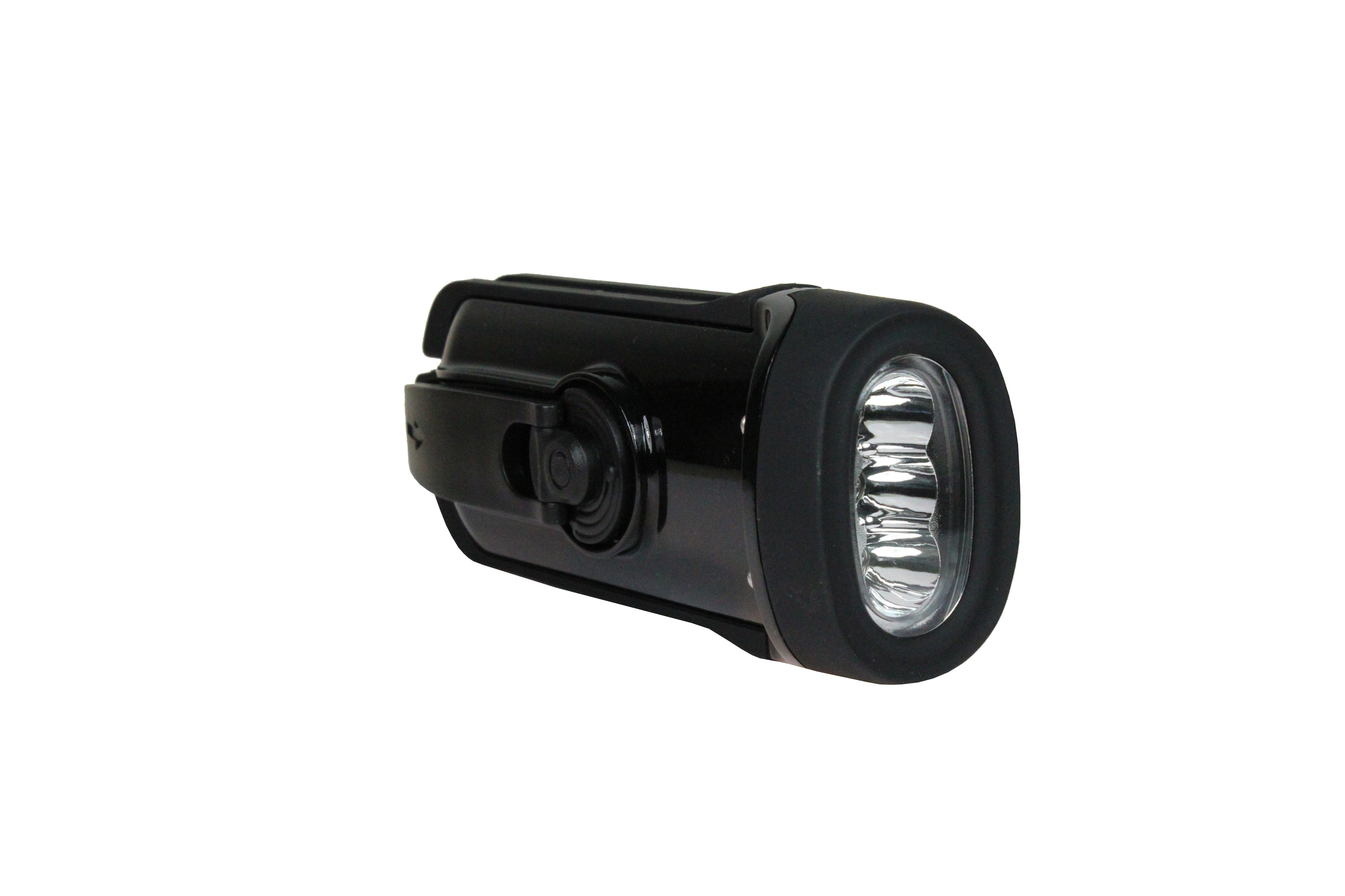 Kurbeltaschenlampe POWERplus wasserdichte LED Taschenlampe Barracuda LED