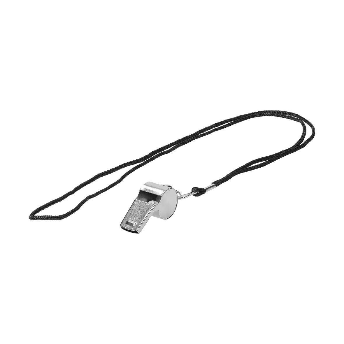 elasto Signalpfeife Trillerpfeife "Schiri" silber/schwarz