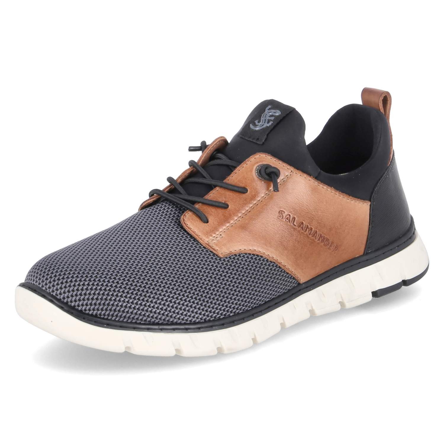 Salamander Salamander E31ASB606911-1163 Herren Leder & Textil grau Slipper günstig online kaufen