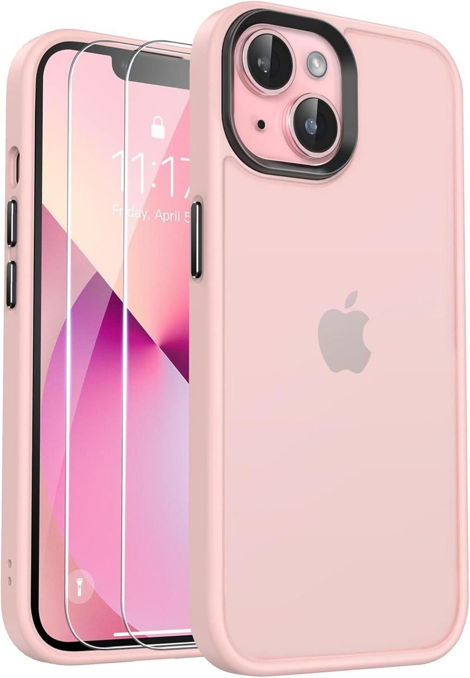 LuxusKollektion Handyhülle Handyhülle für iPhone 14/13, Stoßfeste Schutzhülle [Matte