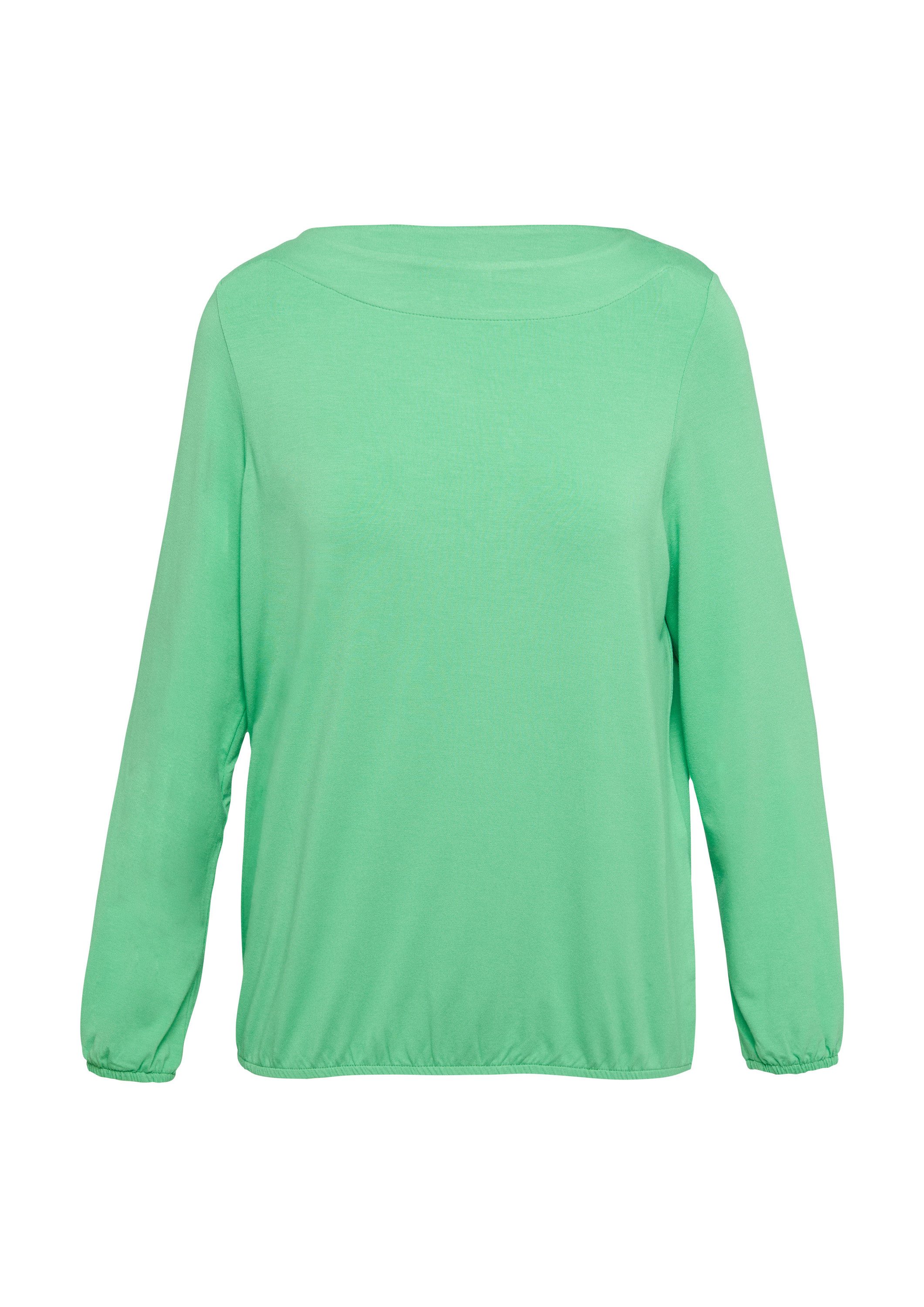 s.Oliver Langarmshirt T-Shirt O-Shape-Shirt aus Viskosemix günstig online kaufen