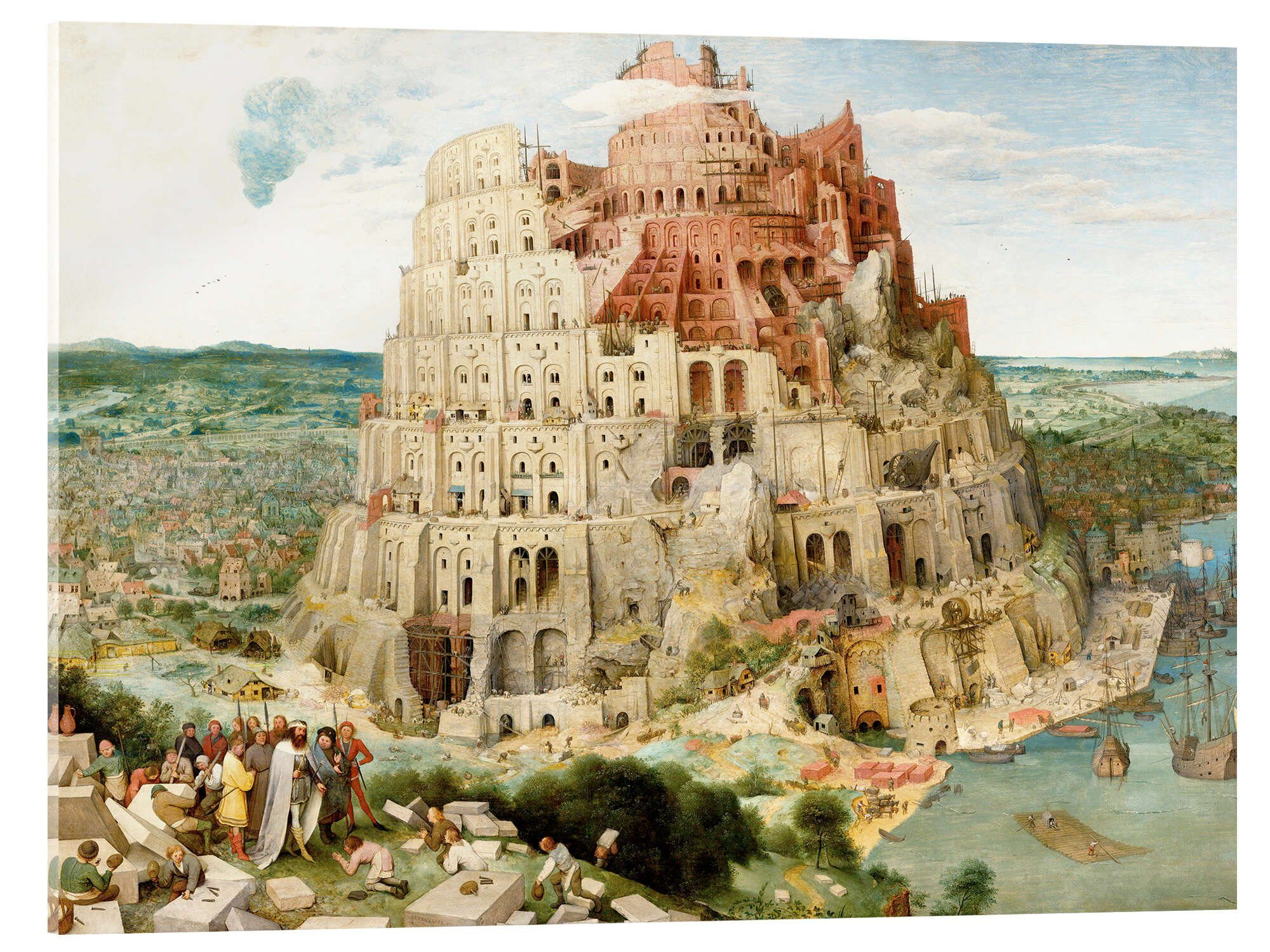 Acrylglasbild Pieter Brueghel d.Ä.