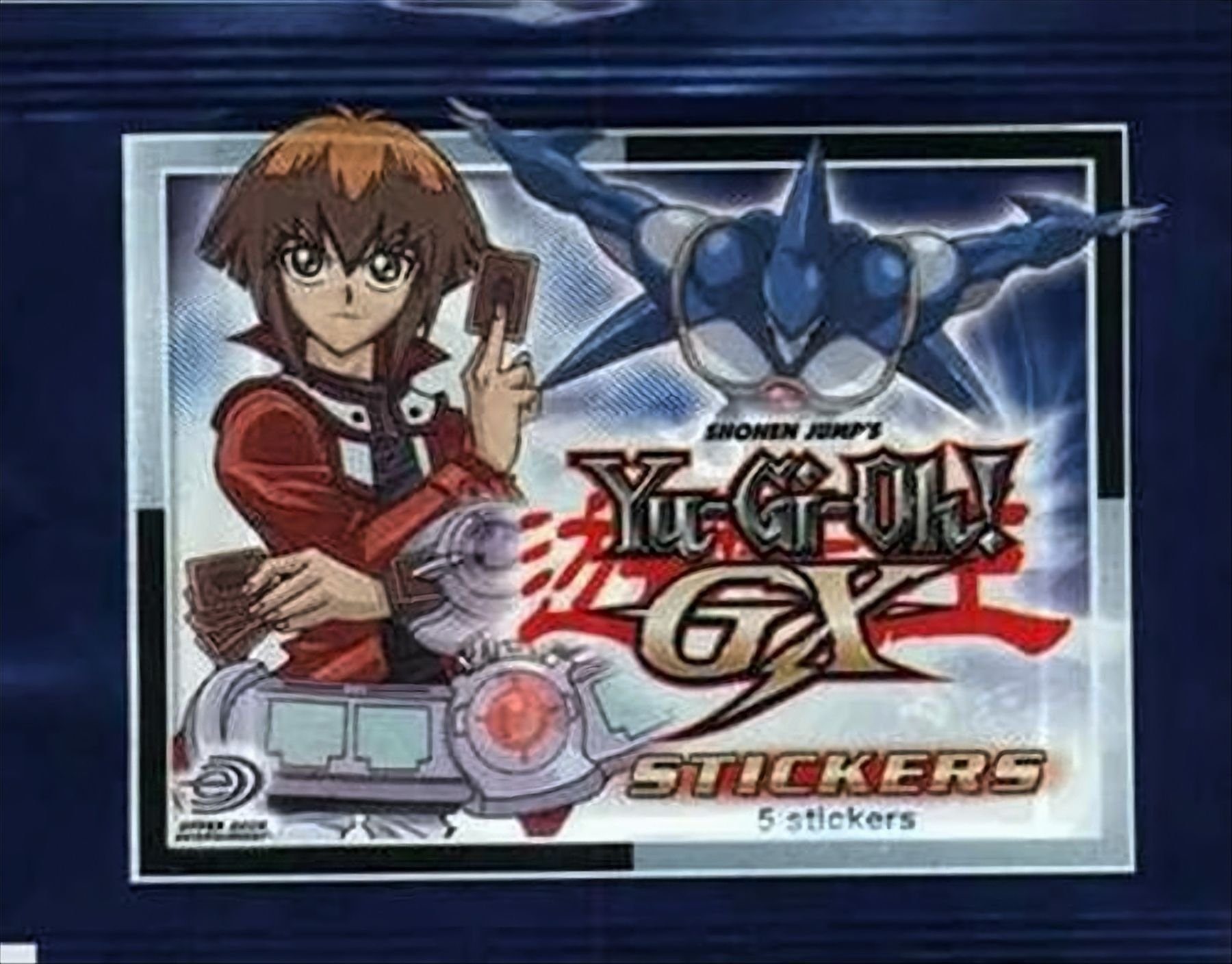 Upper Deck Sammelkarte Yu-Gi-Oh! GX Sticker 3 (Blaue Tüte)