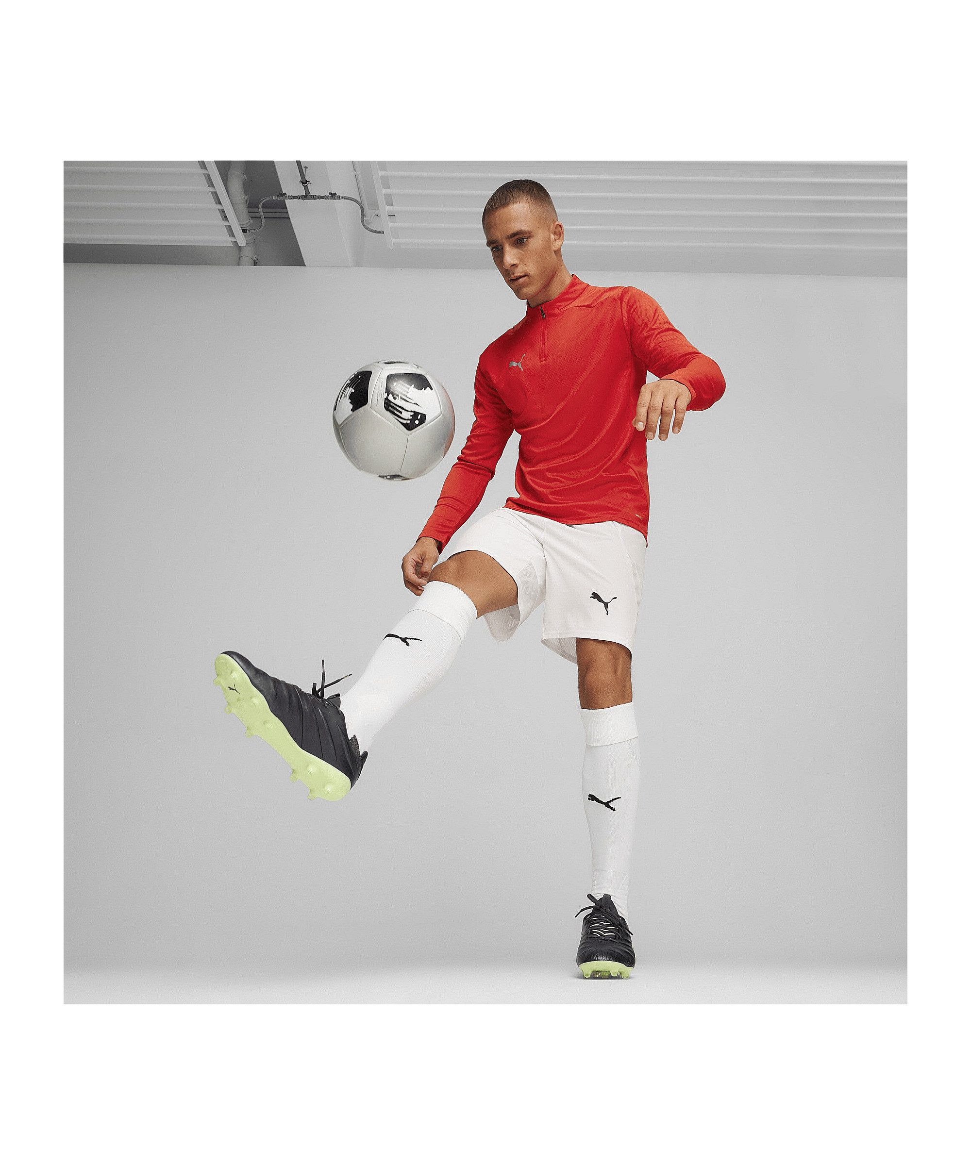PUMA Fußballtrikot PUMA teamFINAL Training 1/4 Zip Sweatshirt Teamsport