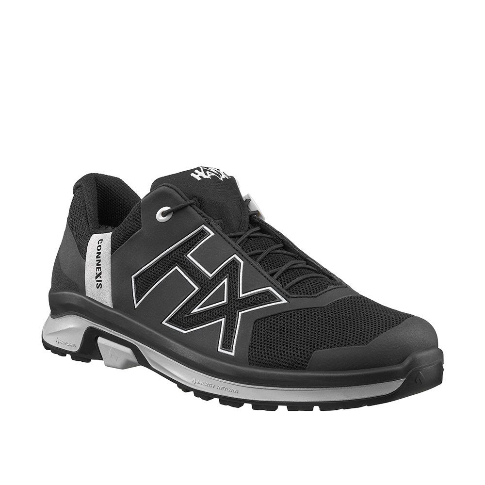CONNEXIS Go GTX low black-silver - 7,5 Wanderschuh CONNEXIS System: Spezielles Tape, das gezielt die Faszien im Fuß stimuliert