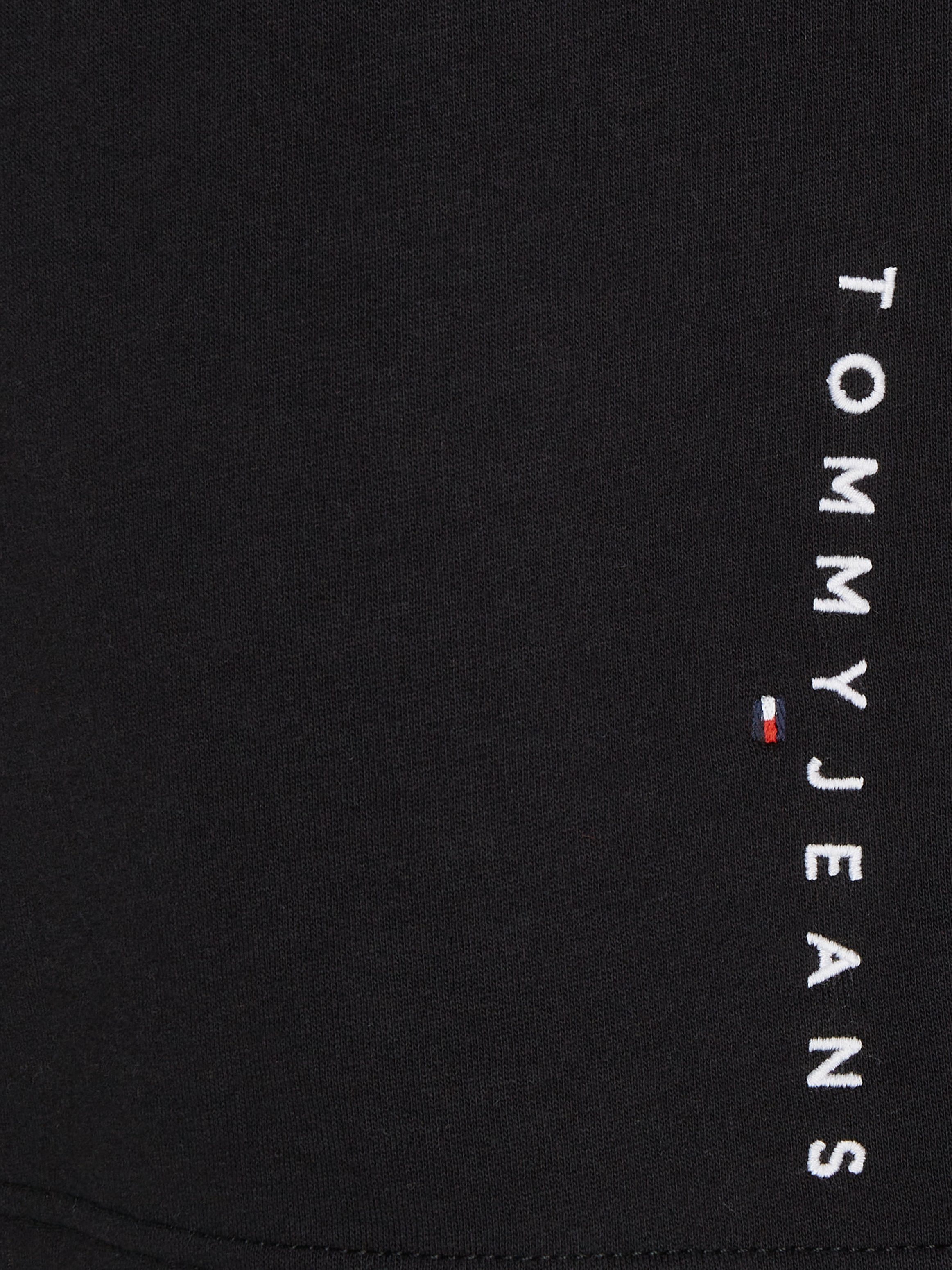 TJM SHORT Sweatshorts Jeans LINEAR mit TOMMY Tommy BEACH Logoschriftzug