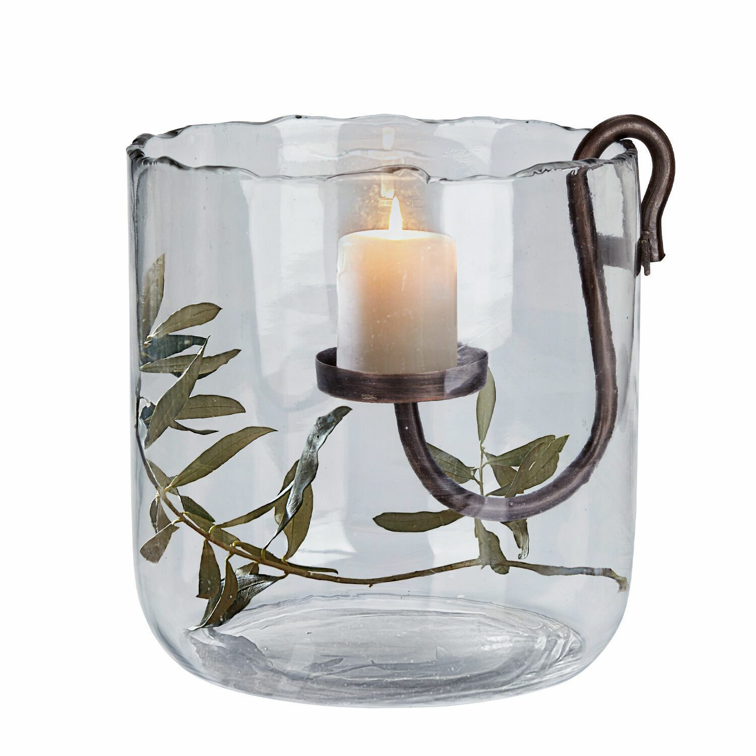 Mirabeau Windlicht geschwungener Deko Kerzenhalter Vermand aus mundgeblasen günstig online kaufen