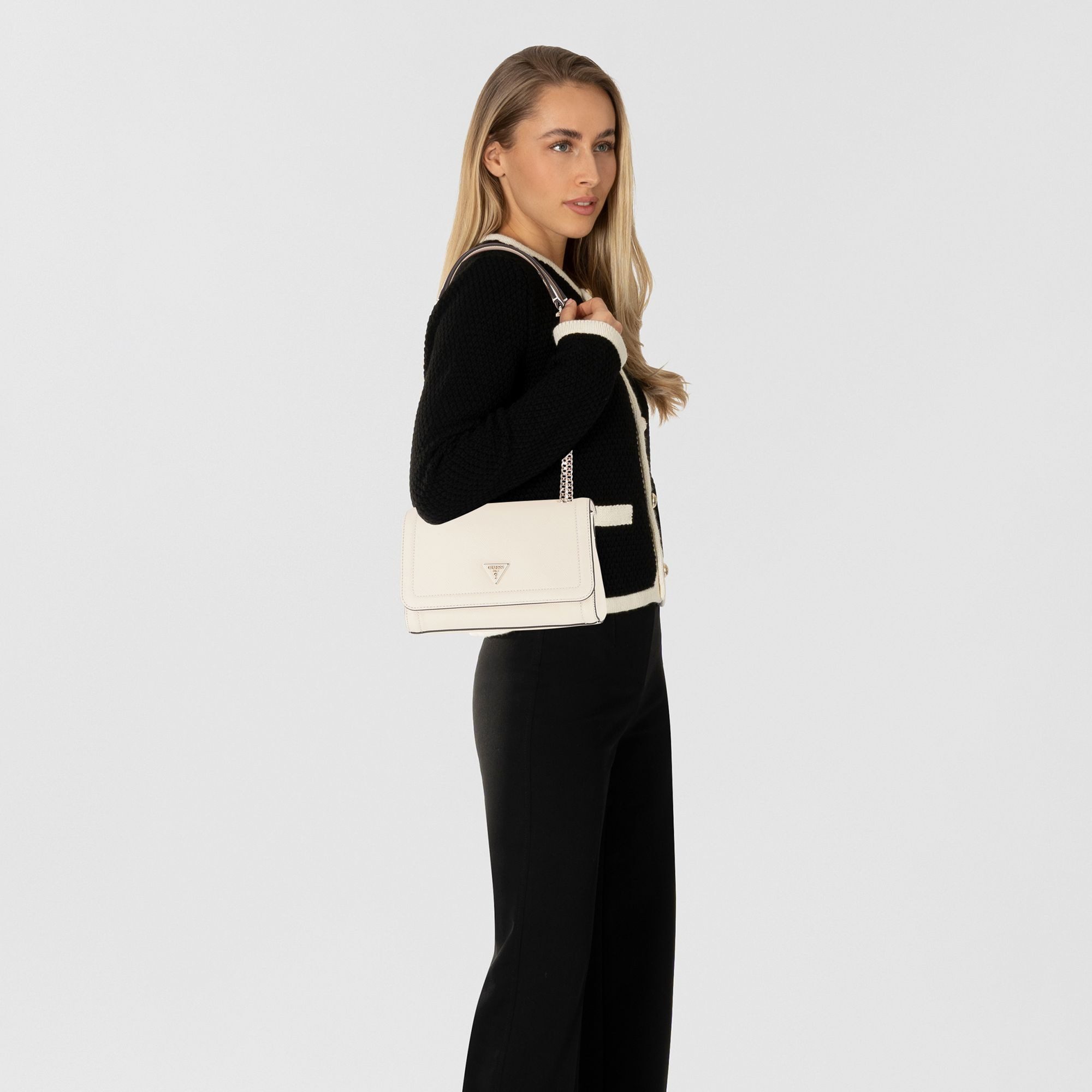 Guess Schultertasche Noelle II, Polyurethan günstig online kaufen